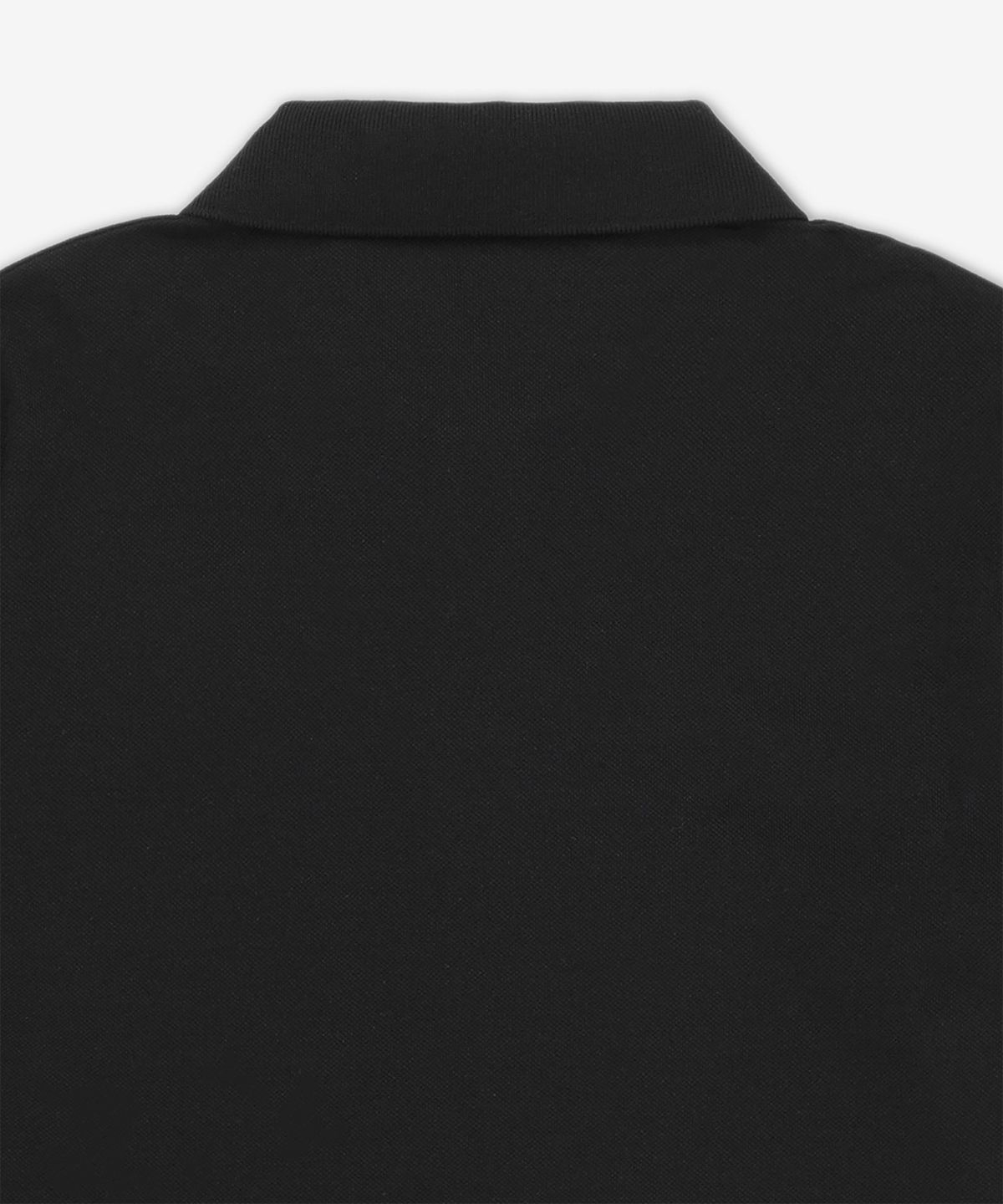 생로랑(SAINT LAURENT) 카상드르 자수 로고 반소매 폴로 셔츠 - 블랙 / 798944Y37HC1000