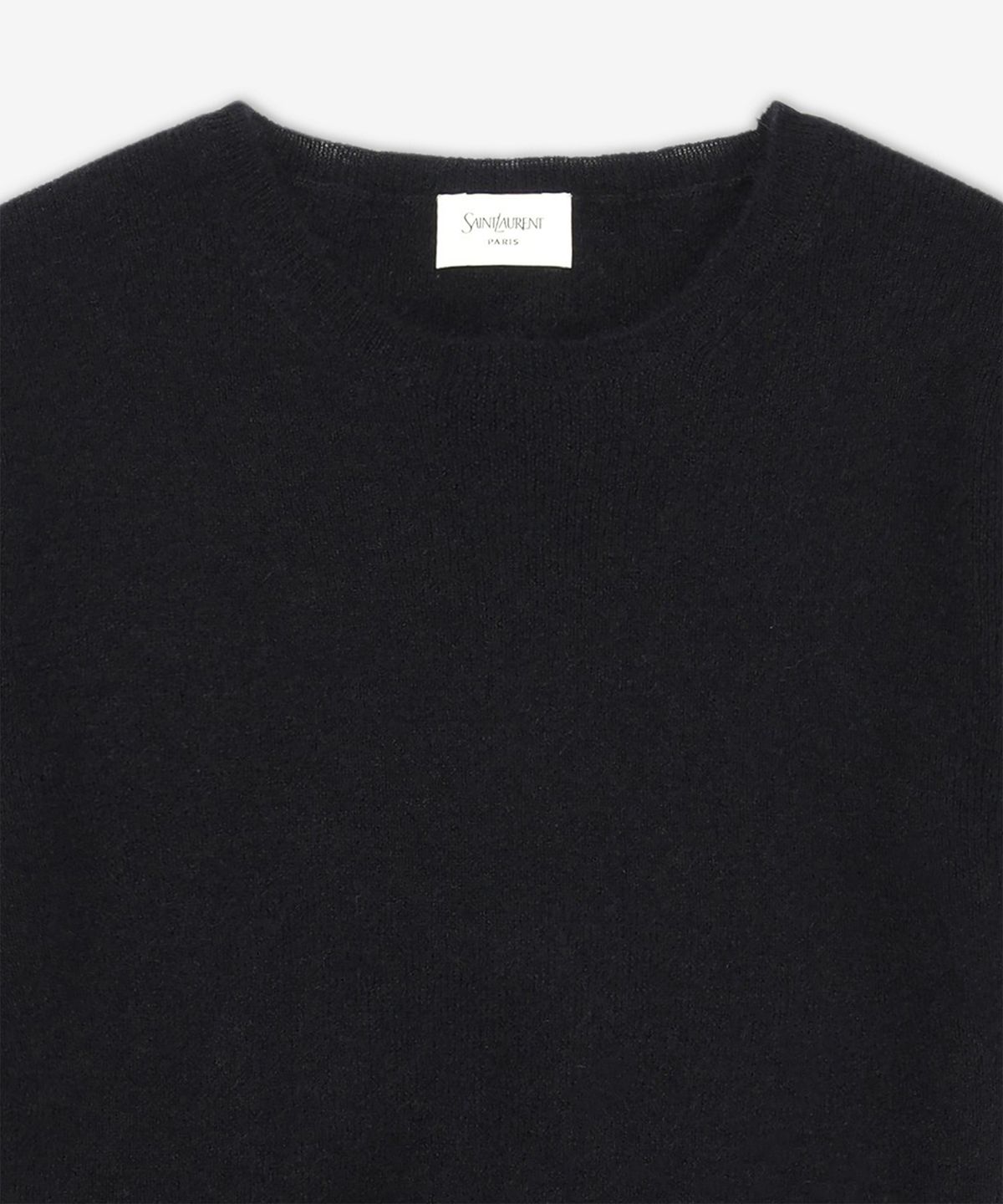 생로랑(SAINT LAURENT) 매듭 디테일 니트 - 블랙 / 820710Y76ZO1000
