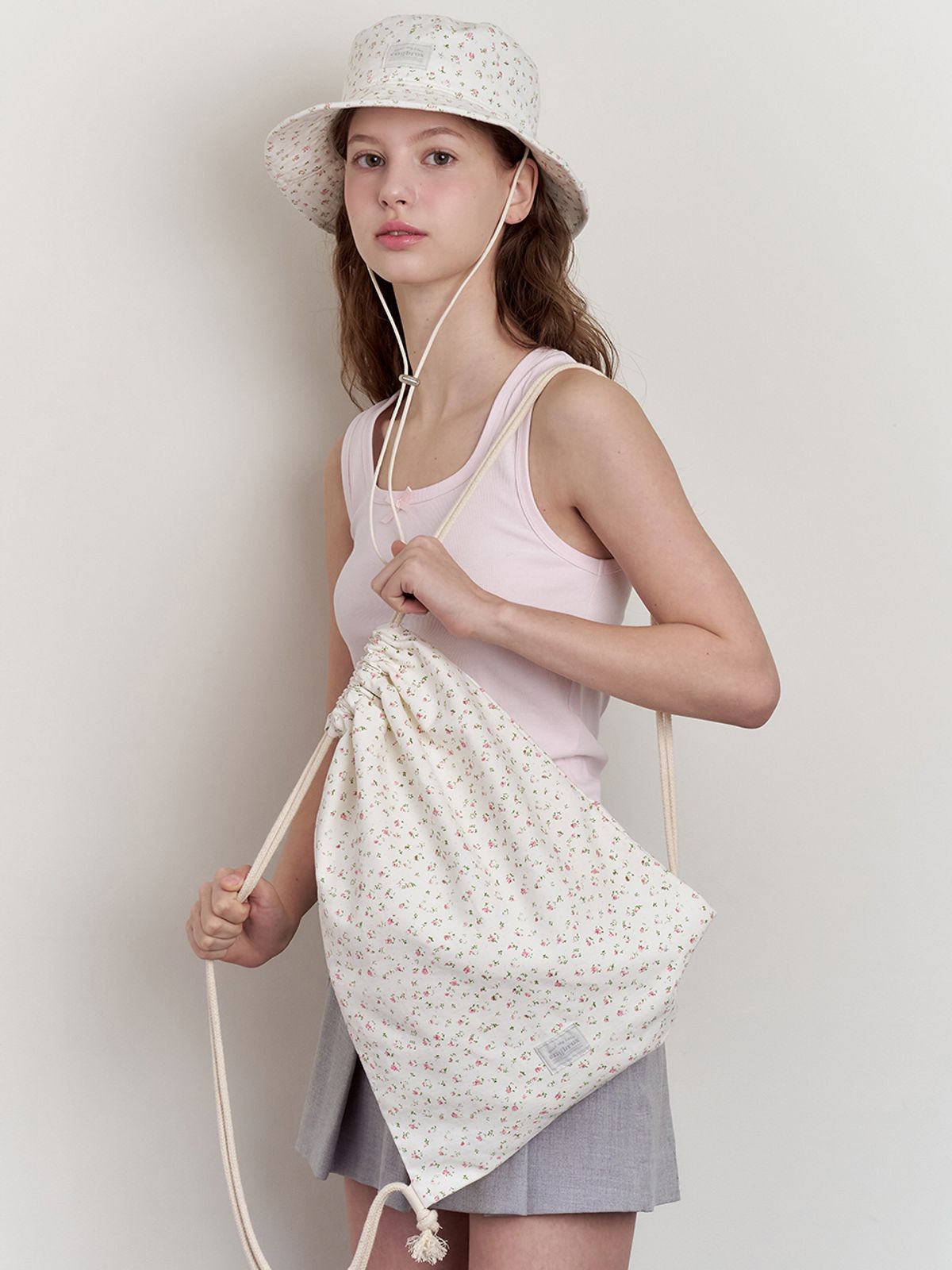 앵브록스(ENGBROX) bubbly floral gym sack_3 colors