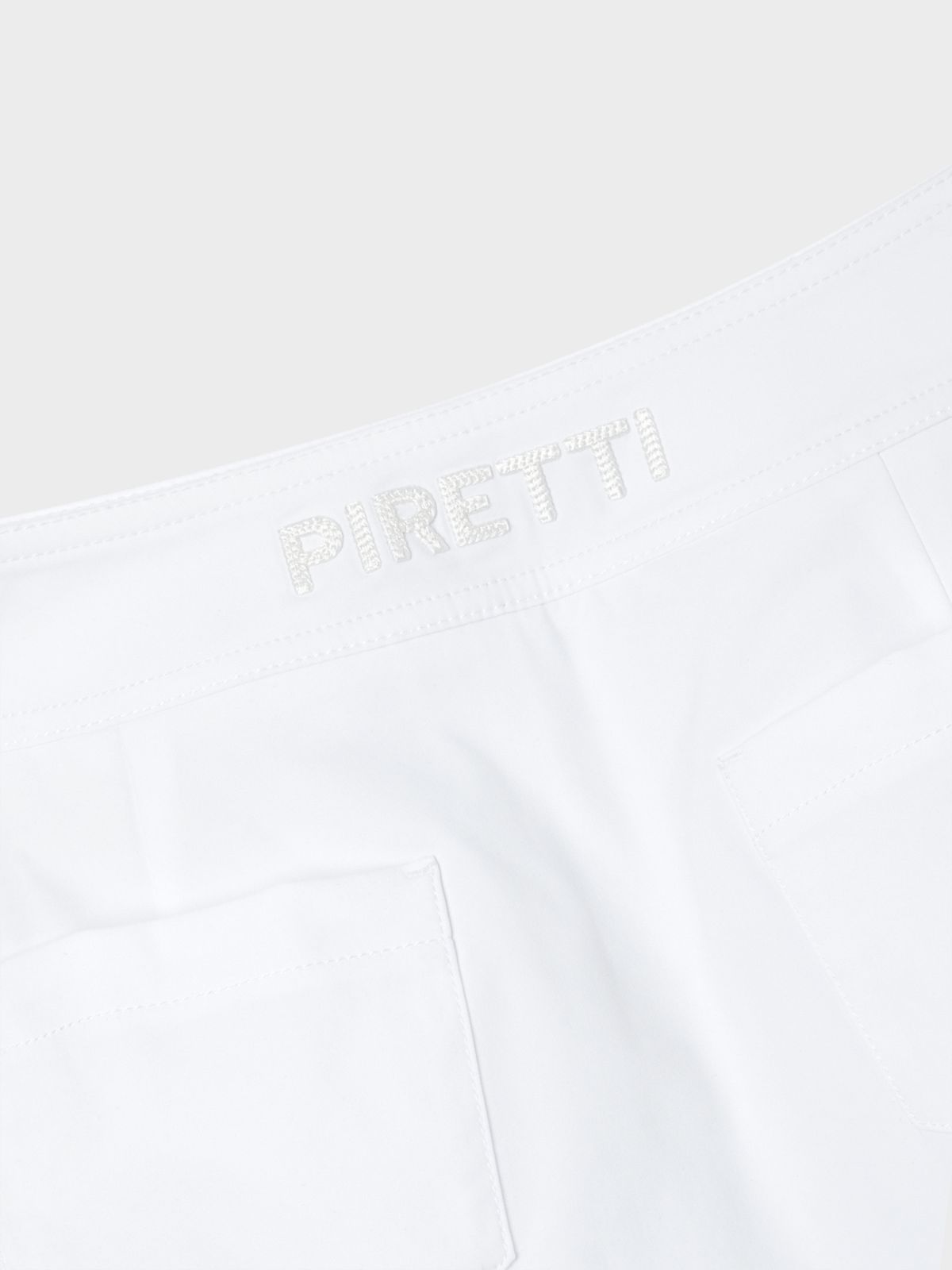 피레티(PIRETTI) 엘리트 세미 A라인 큐롯 W_White