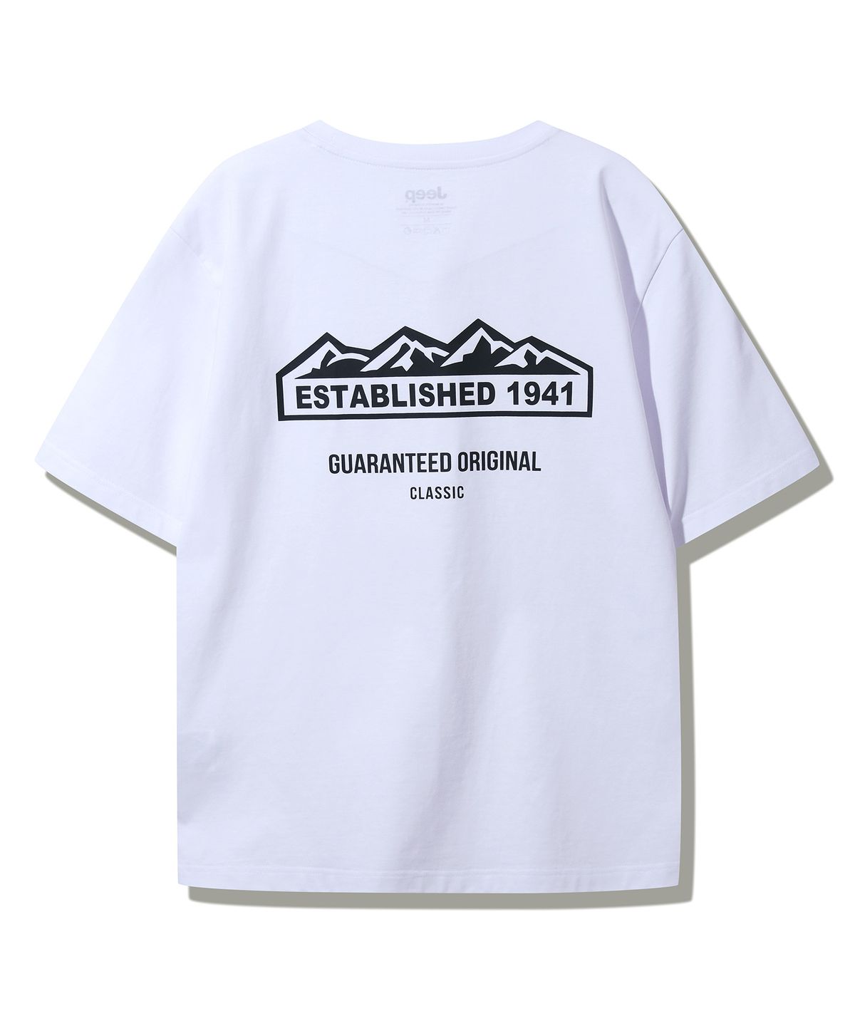 지프(JEEP) [230g] M-Logo 그래픽 반팔 티셔츠 (JR5TSU174WH)