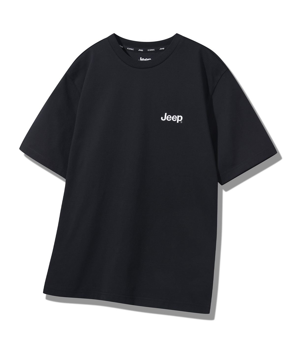 지프(JEEP) [230g] M-Logo 그래픽 반팔 티셔츠 (JQ5TSU174BK)