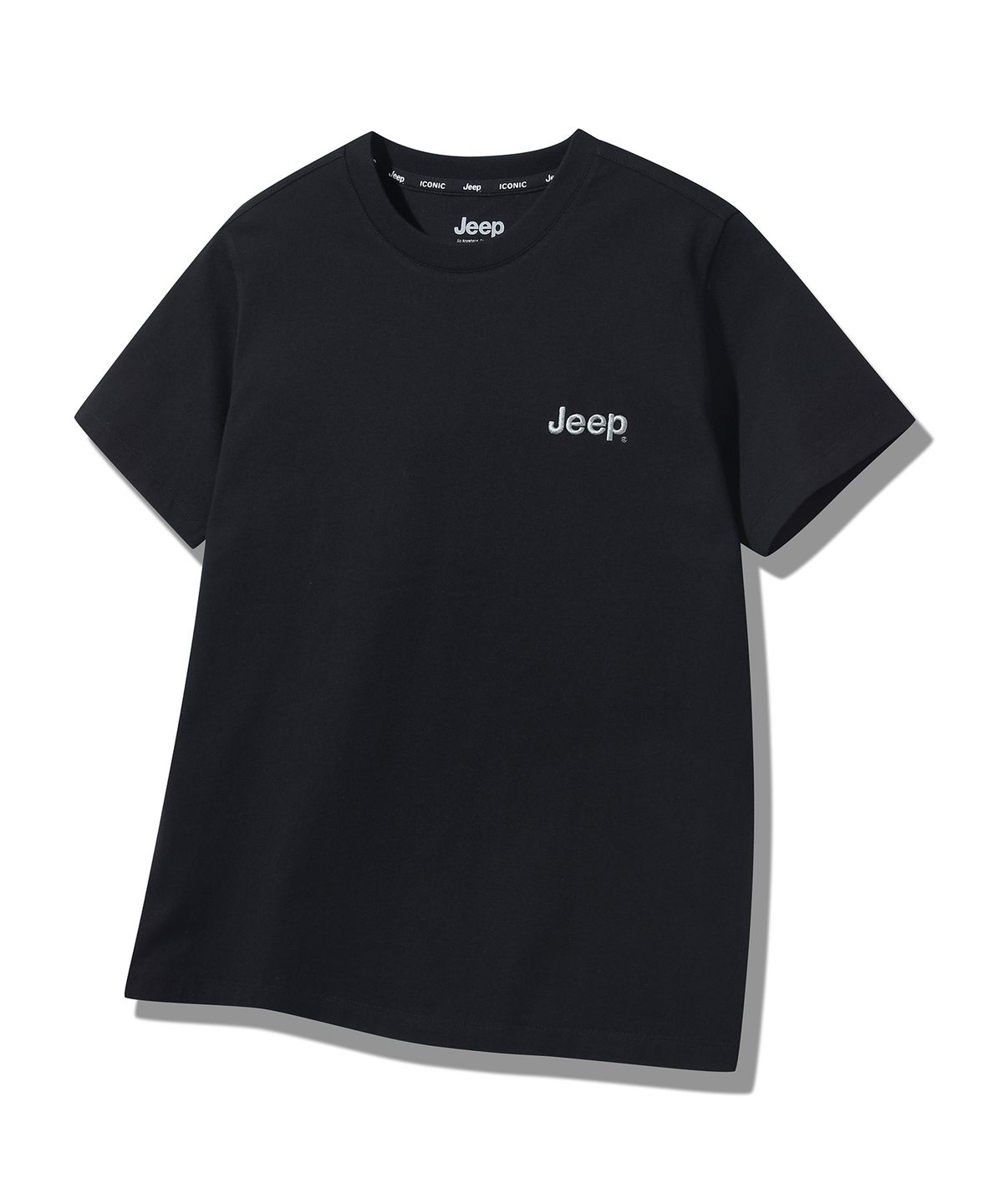 지프(JEEP) [WOMEN] M-Logo 그래픽 반팔 티셔츠 (JQ5TSF173BK)