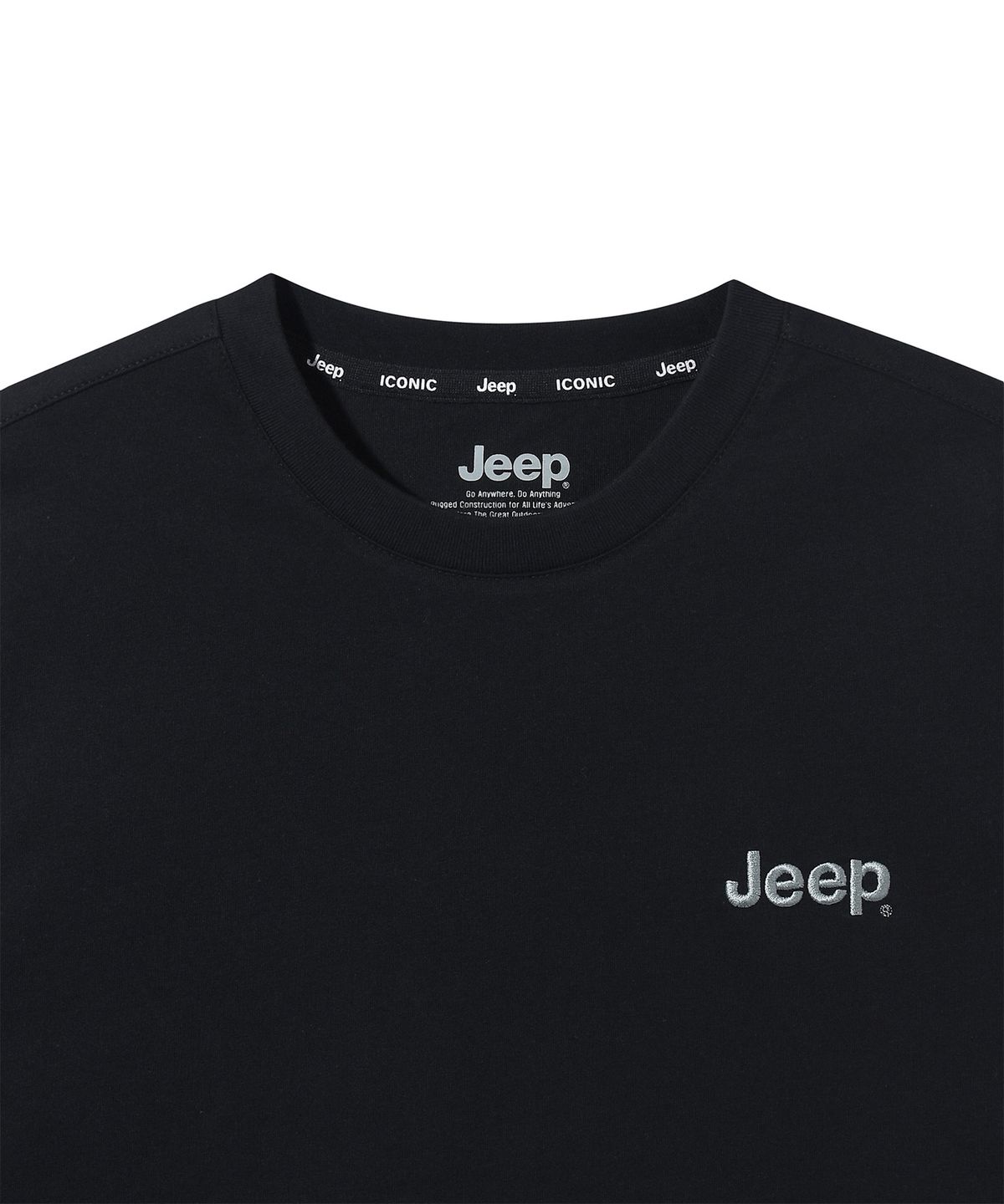 지프(JEEP) [WOMEN] M-Logo 그래픽 반팔 티셔츠 (JQ5TSF173BK)