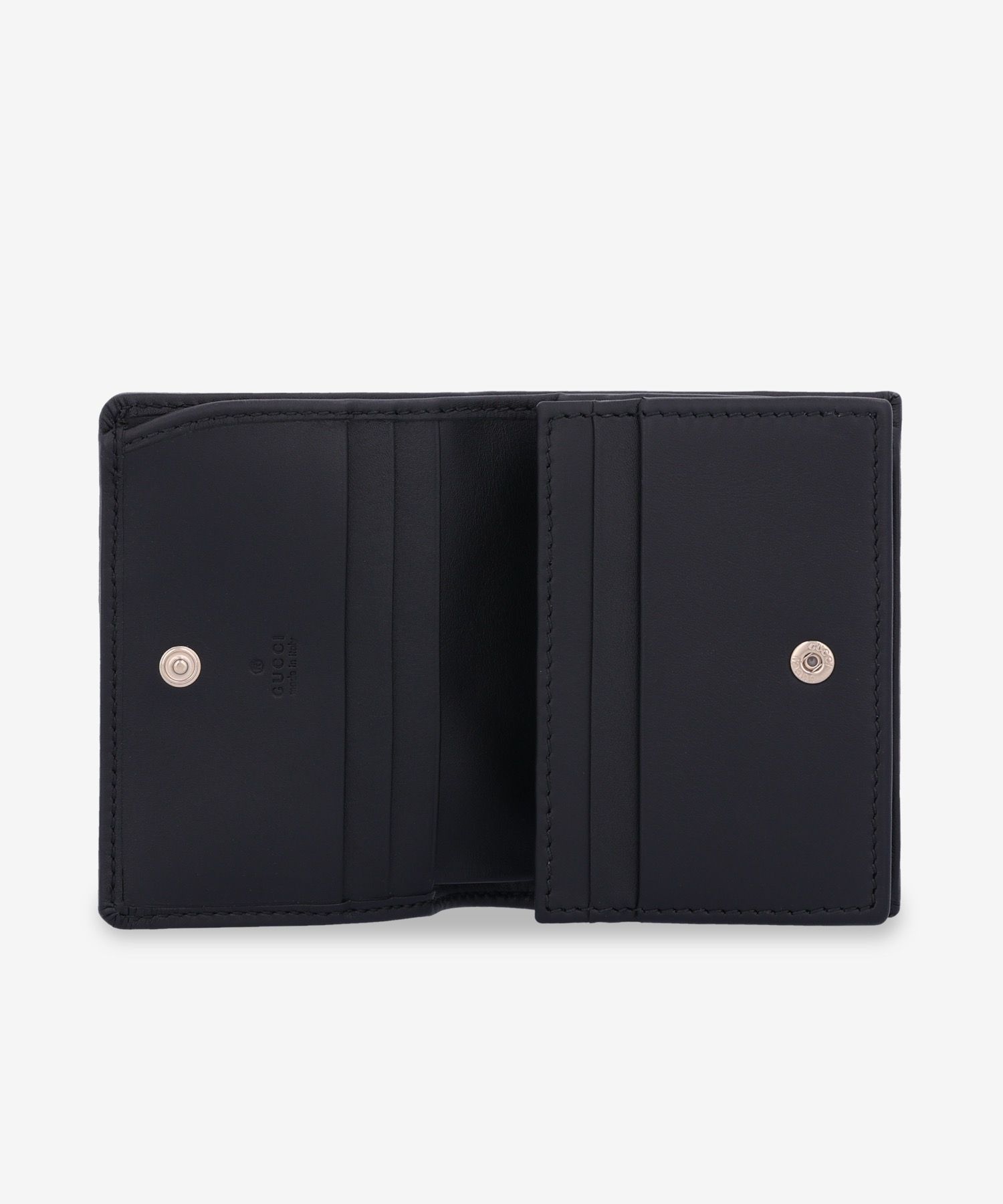 ★GUCCI★ Mini GG Emblem Wallet Brown Black 820692FAD6L9741 MUSINSA | GUCCI Mini GG Emblem Wallet - Brown:Black