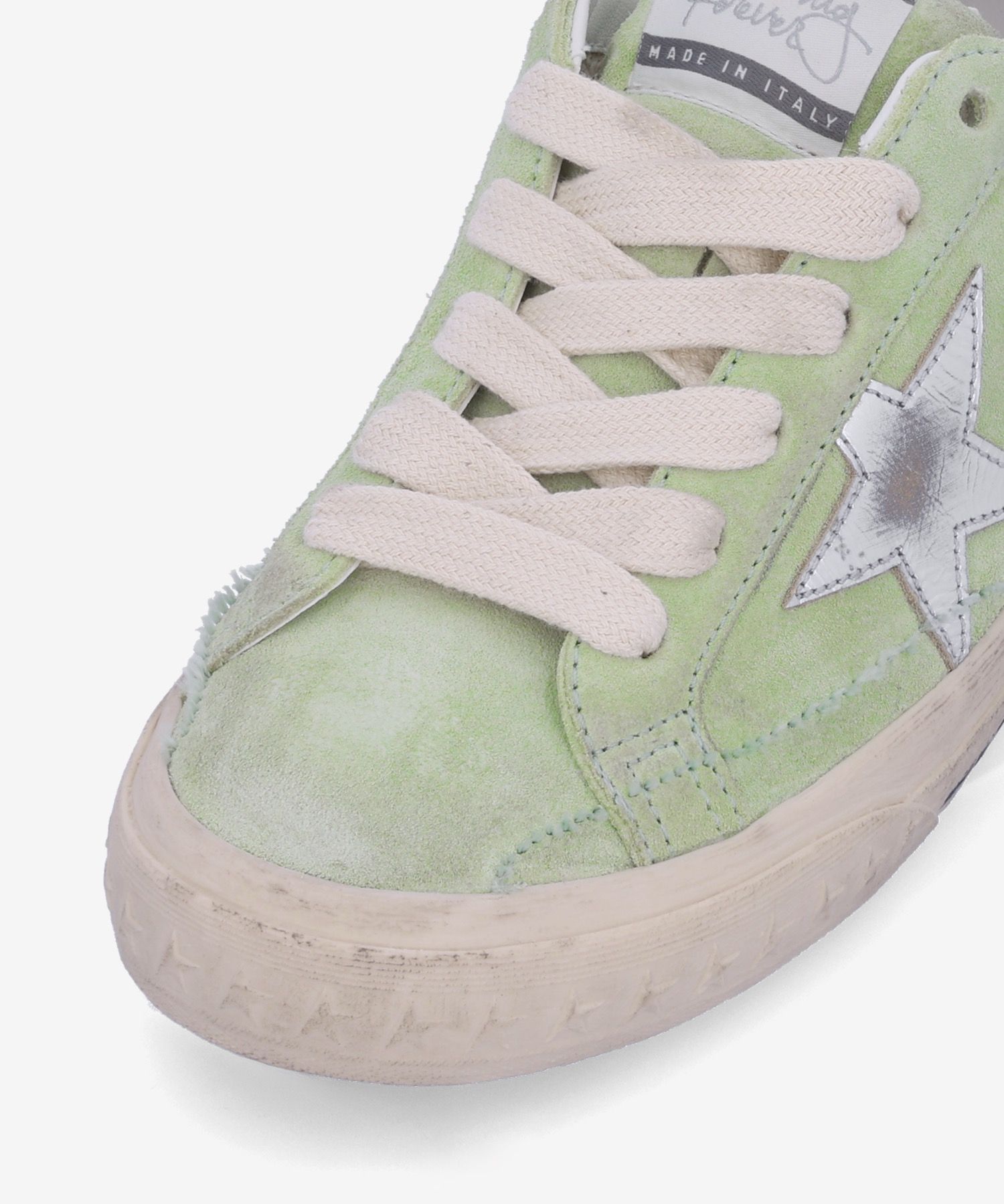 ★Golden ★ Superstar Silvertab Suede Sneakers Nile Gre MUSINSA | GOLDEN GOOSE Superstar Silvertab Suede Sneakers