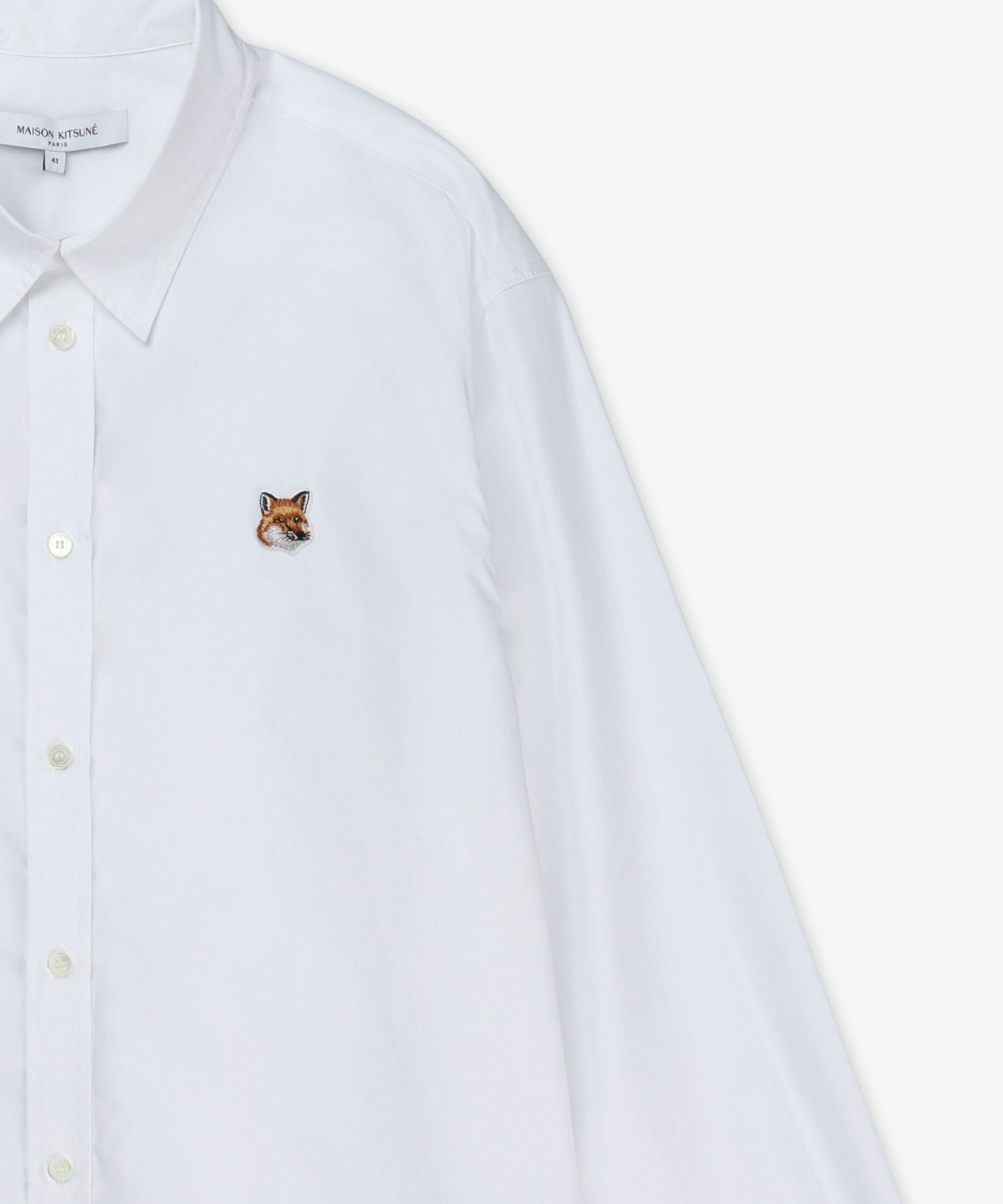 最低価格の MAISON | MUSINSA KITSUNE Shirt Classic Patch Head Fox パーツ