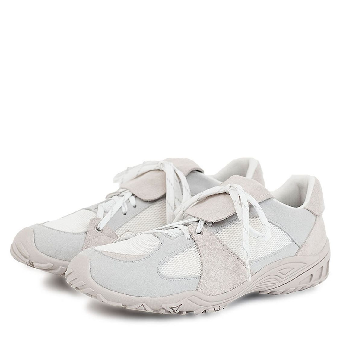 네거티브쓰리(NEGATIVETHREE) Asymmetry Sneakers_ White