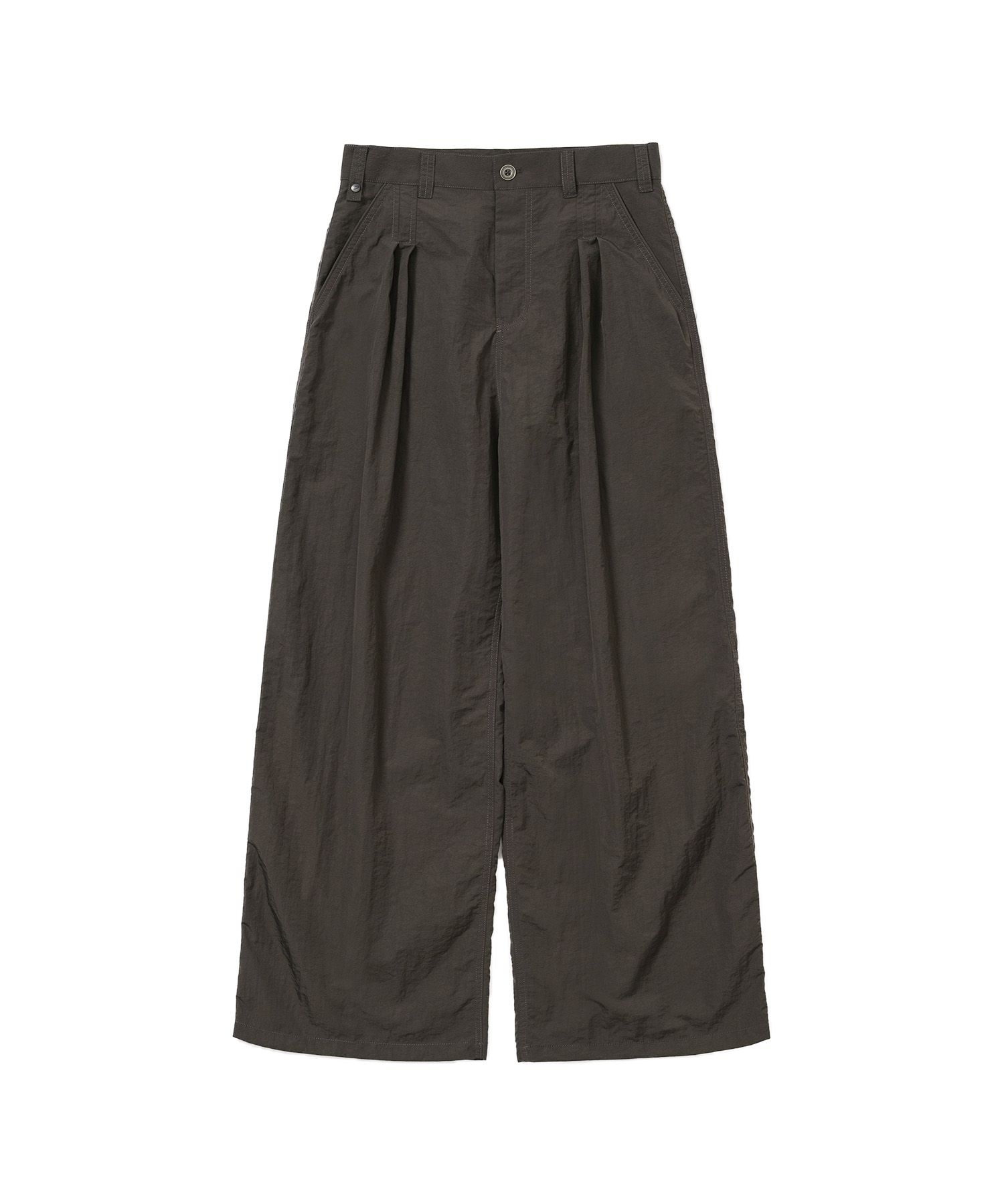 【WELLBEING EXPRESS】 Nylon Easy Pants / 追跡付 MUSINSA公式 | WELLBEING EXPRESS Nylon Easy Pants Brown