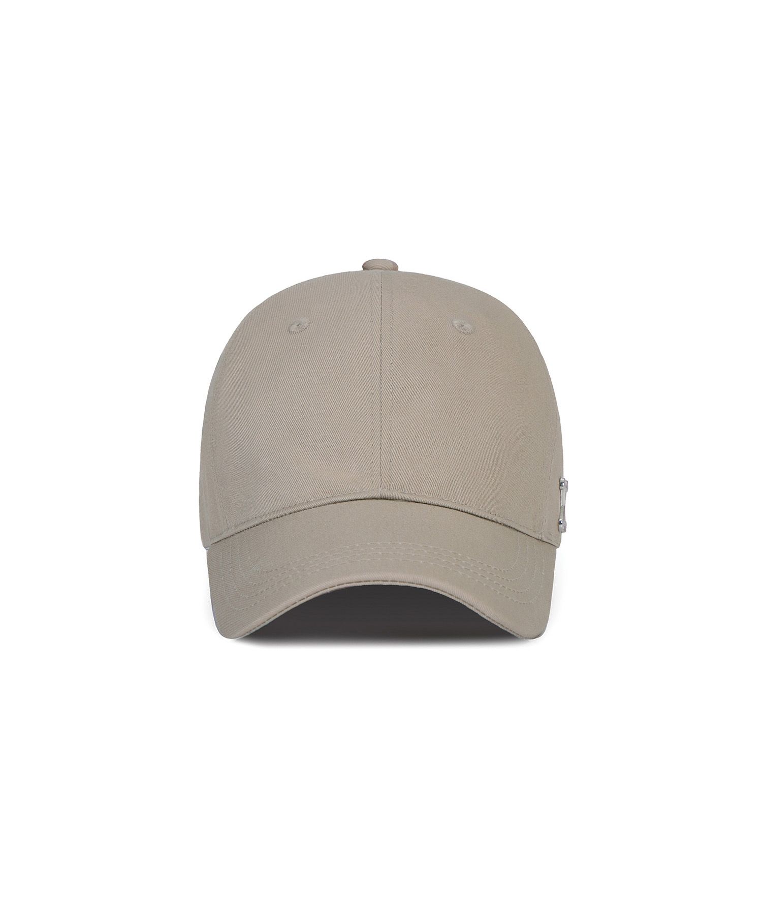 ■VARZAR■ VA Curved Stud Ball Cap Beige varzar1587 MUSINSA | VARZAR VA Curved Stud Ball Cap Beige