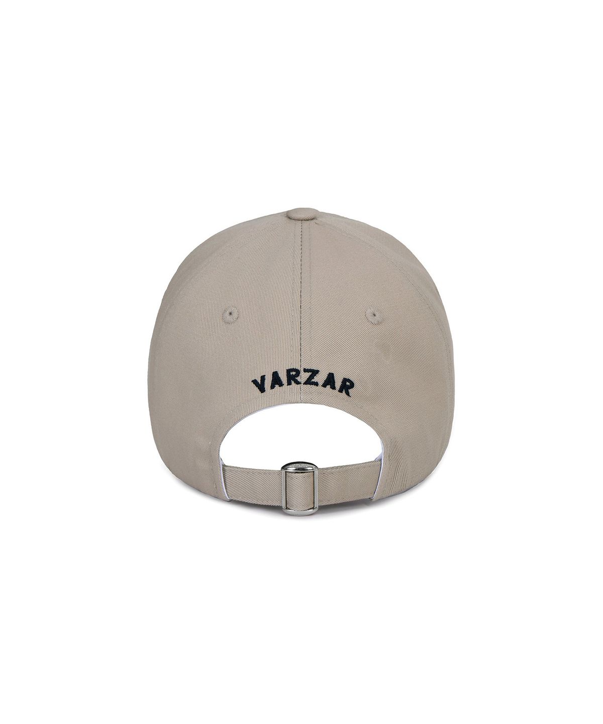 바잘(VARZAR) VA 커브드 스터드 볼캡 베이지