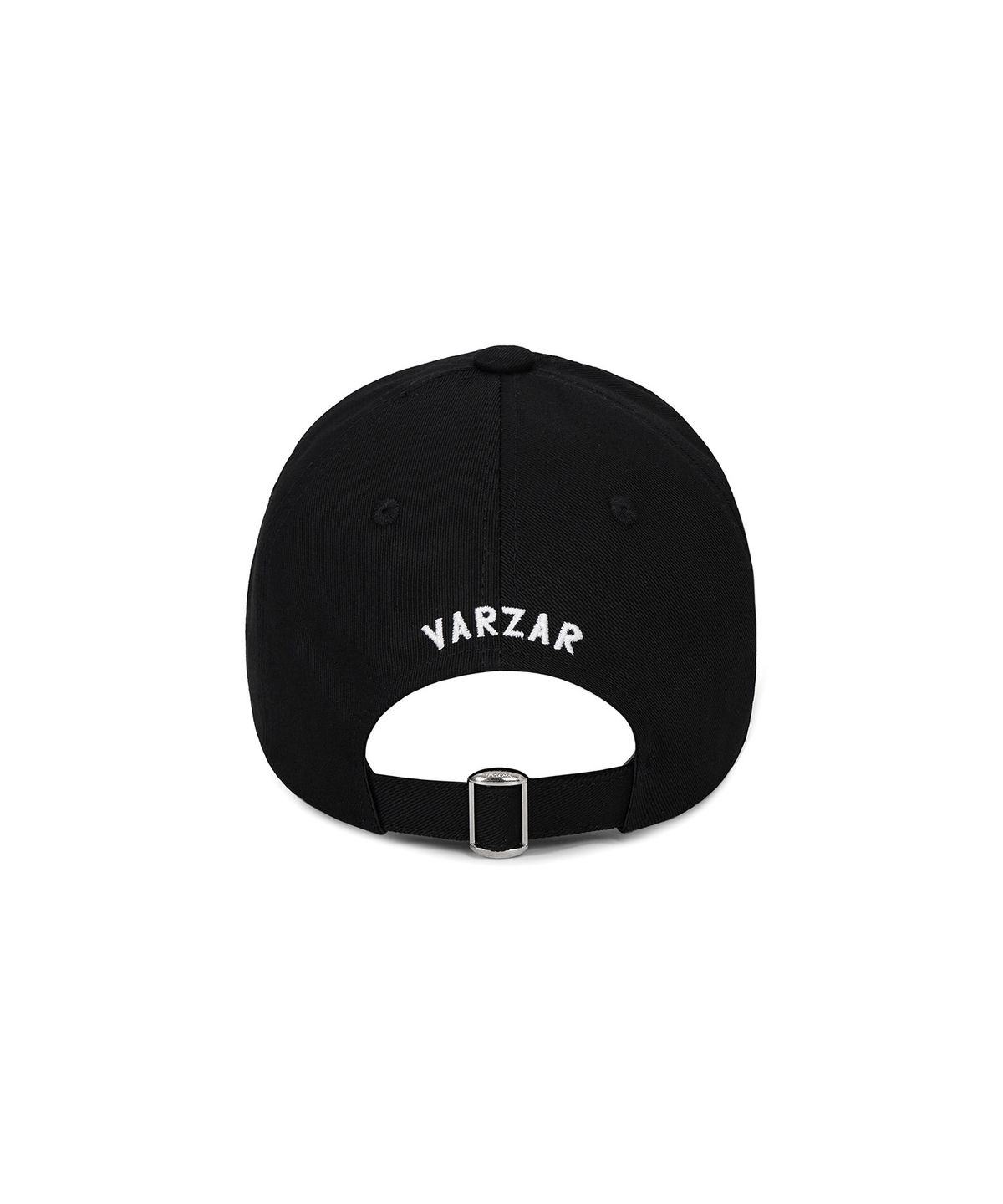 바잘(VARZAR) VA 커브드 스터드 볼캡 블랙