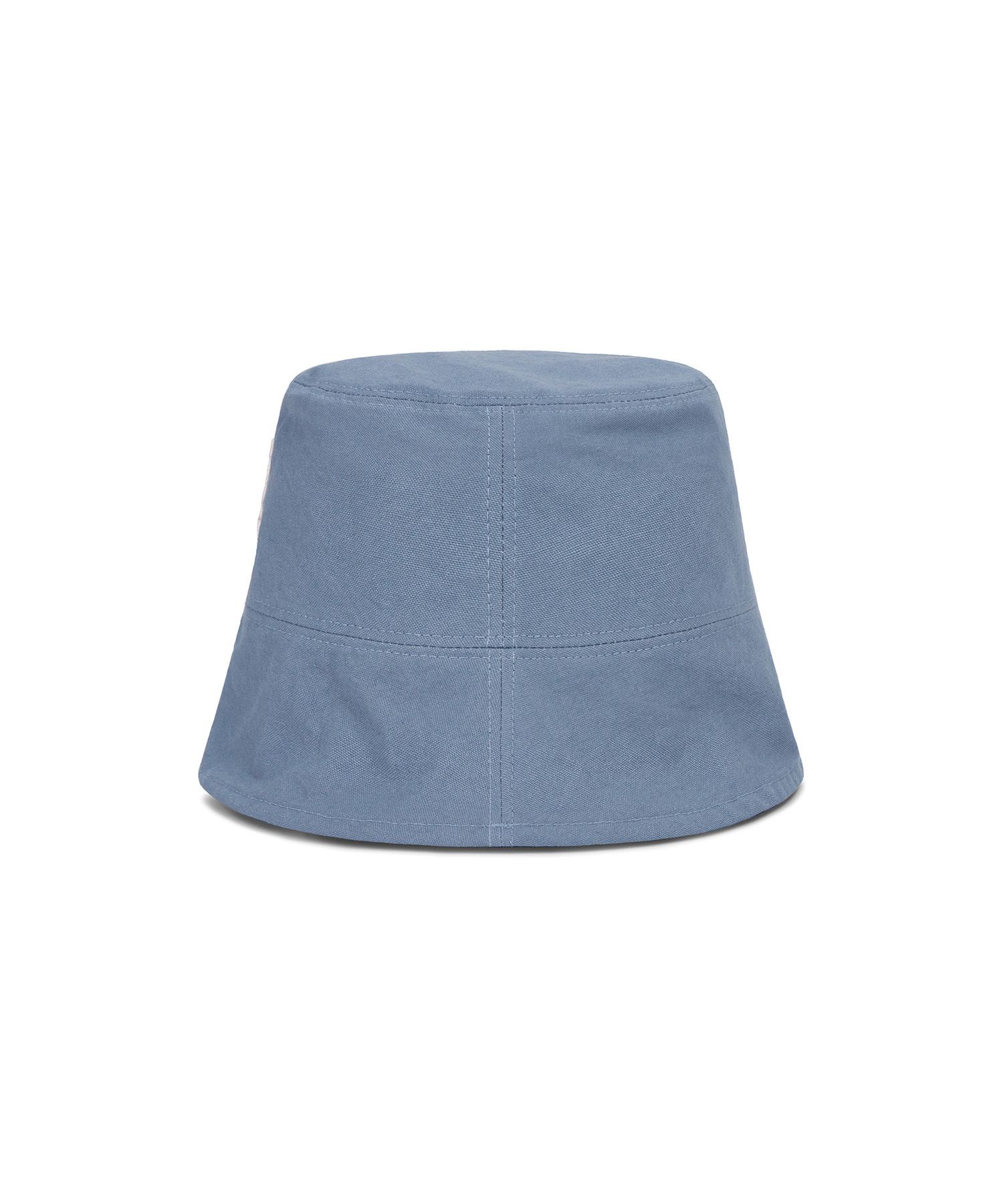 MUSINSA | VARZAR VA Curved 3D Logo Drop Bucket Hat Blue