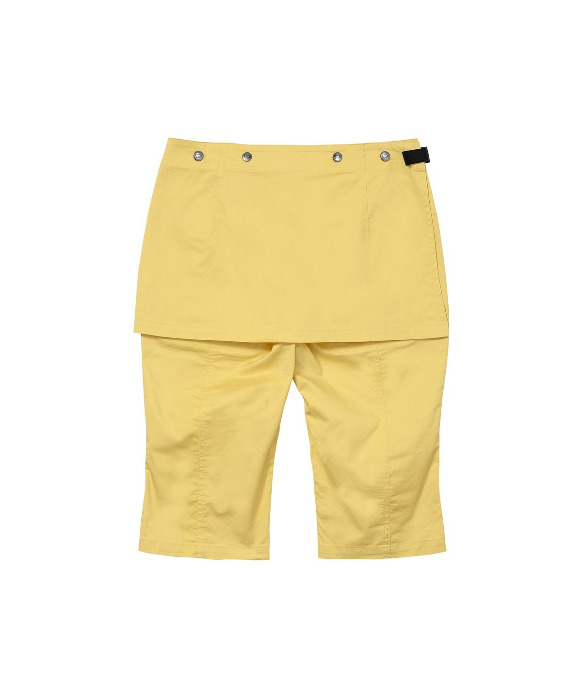 웰빙익스프레스(WELLBEING EXPRESS) Layered Capri Pants Yellow