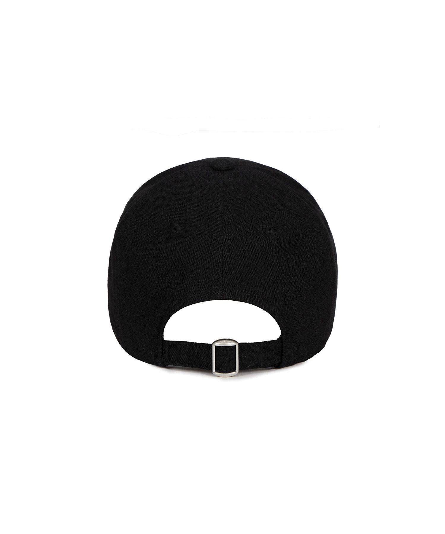 MUSINSA | VARZAR VA Curved 3D Logo Ball Cap Black