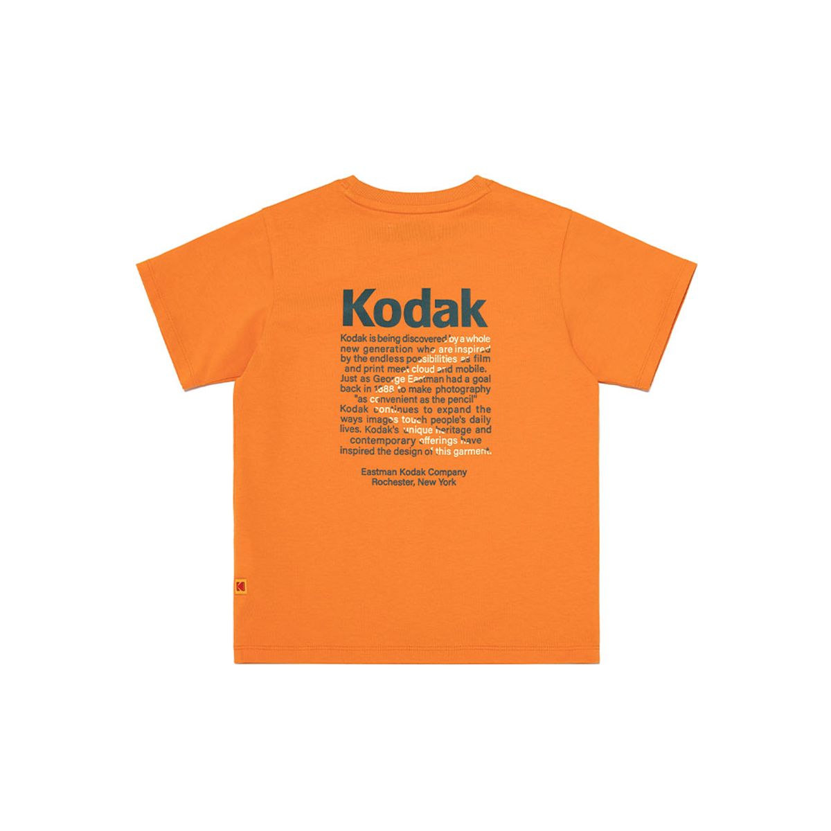 코닥 키즈(KODAK KIDS) 케이 에어로쿨 반팔티셔츠 키즈 ORANGE