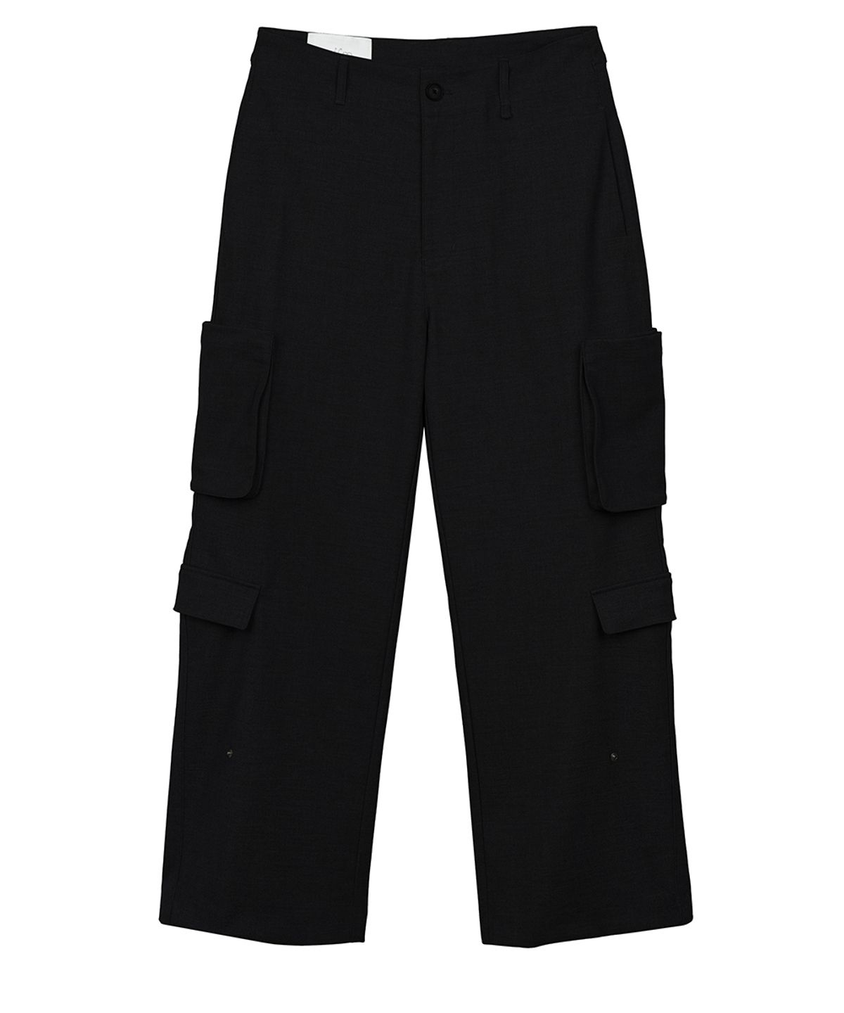 이예(YIYAE) Modular Detachable Cargo Slacks Black