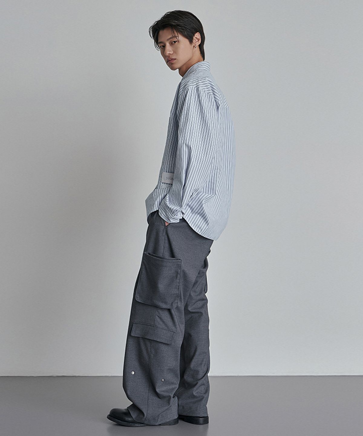이예(YIYAE) Modular Detachable Cargo Slacks Gray