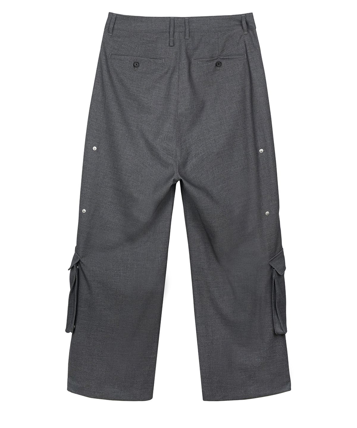 이예(YIYAE) Modular Detachable Cargo Slacks Gray