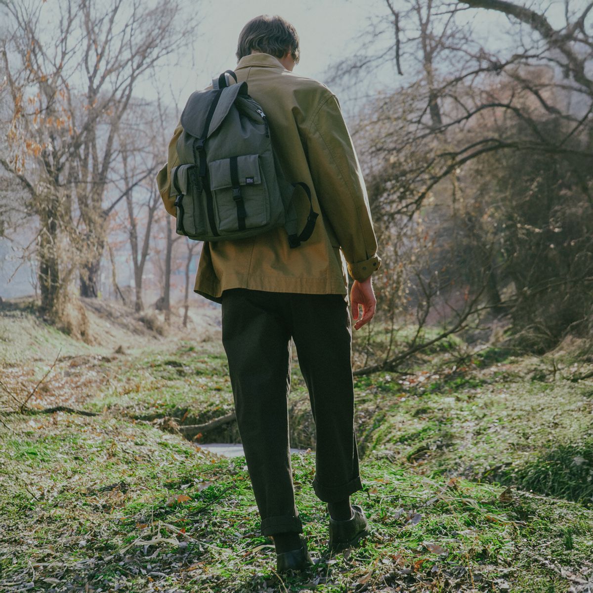 스위치(SWEETCH) CITY BOYS RUCKSACK 001 M Dawn Black