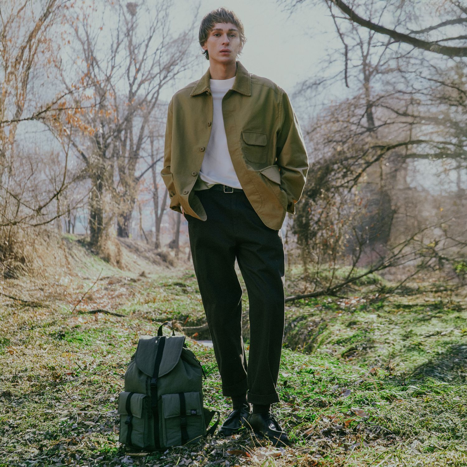 MUSINSA | SWEETCH CITY BOYS RUCKSACK 001 M Moss Grey