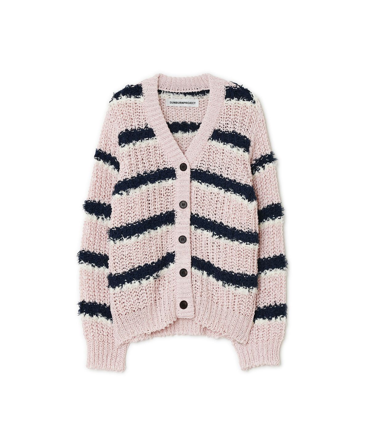 썬번프로젝트(SUNBURNPROJECT) Blended Overfit Cardigan, PINK