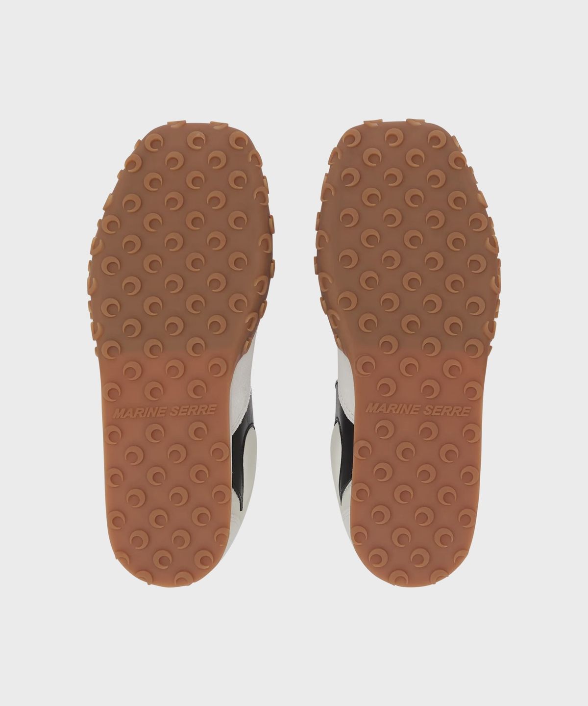 마린 세르(MARINE SERRE) (M) 맨즈 스웨이드 레더 MS 라이즈 에크루 SUEDE LEATHER MS RISE ECRU