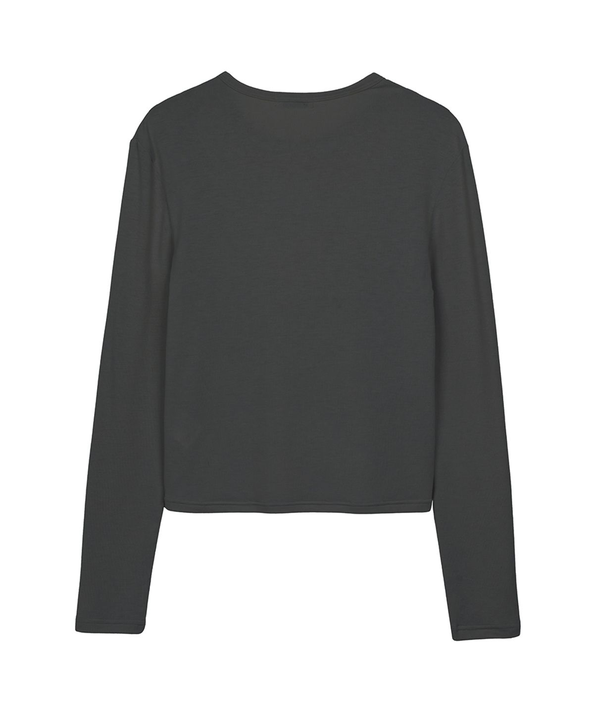 이예(YIYAE) Ensemble Overlay Curve Layered Sleeve Charcoal