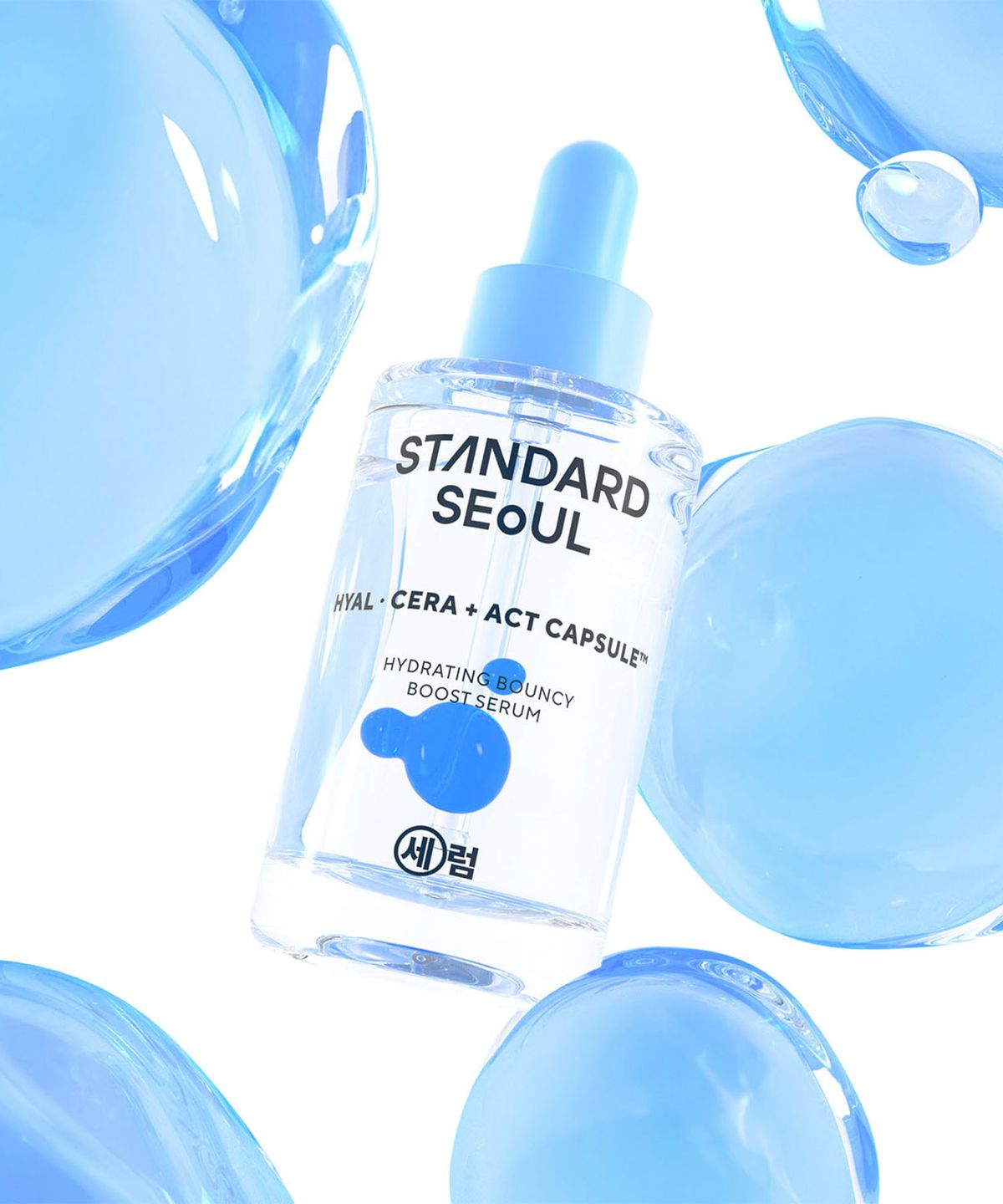 스탠다드서울(STANDARD SEOUL) 10종 히알루론산 하이드레이팅 속보습 바운시 부스트 세럼 30ml