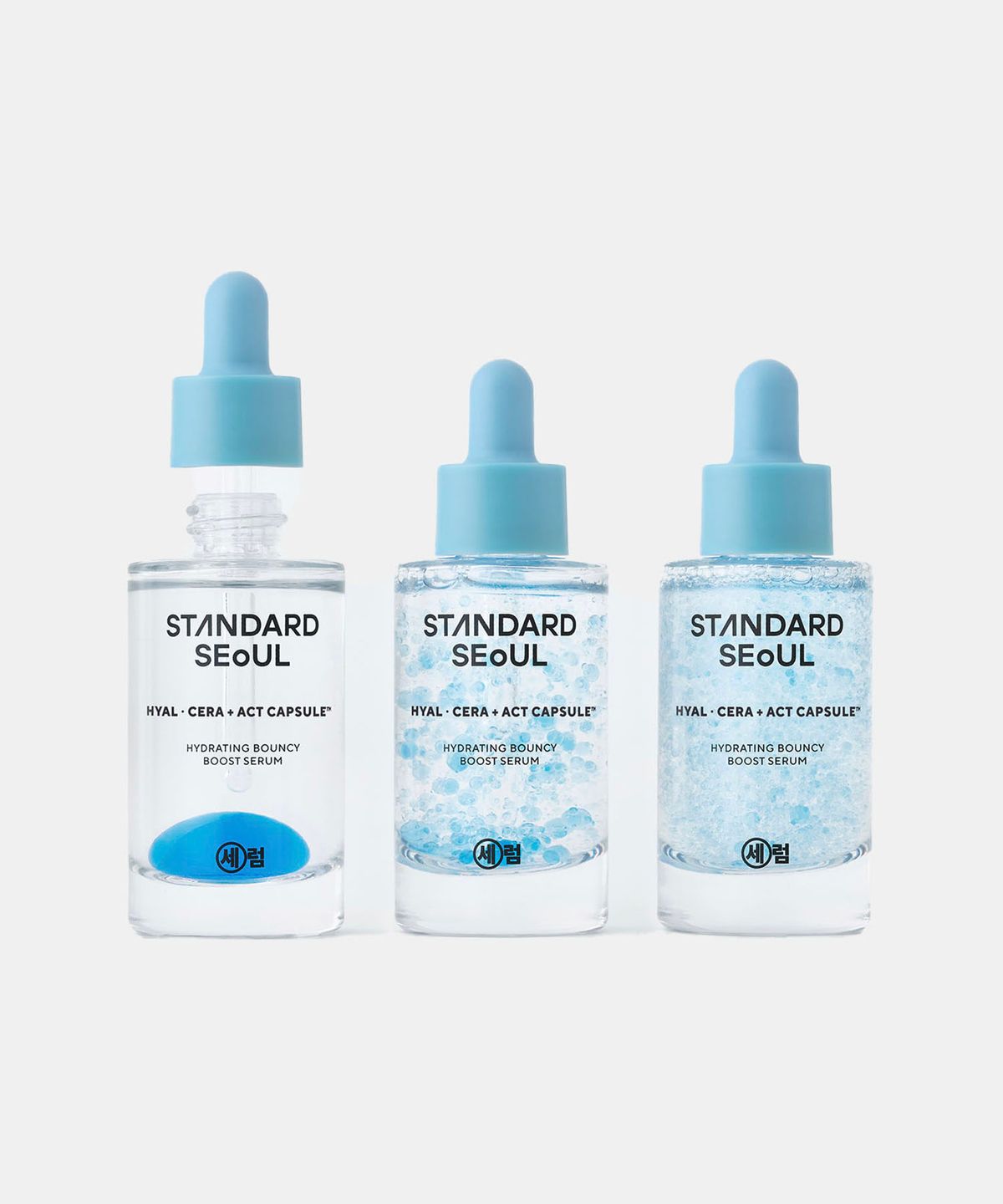 스탠다드서울(STANDARD SEOUL) [2종세트] PDRN 탄력 / 비타민 미백 / 히알 속보습 탱탱볼 세럼 30ml+판테놀 광채 장벽 쉴드 크림 50ml
