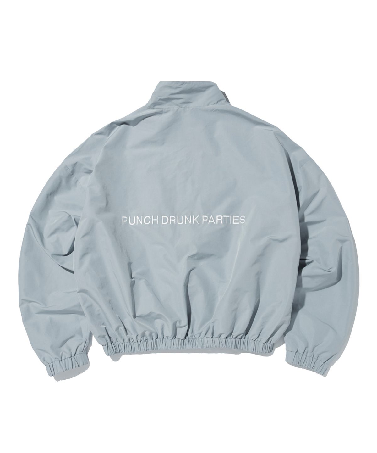 펀치드렁크파티즈(PUNCH DRUNK PARTIES) Embroidered Wind Jacket (GRAY)