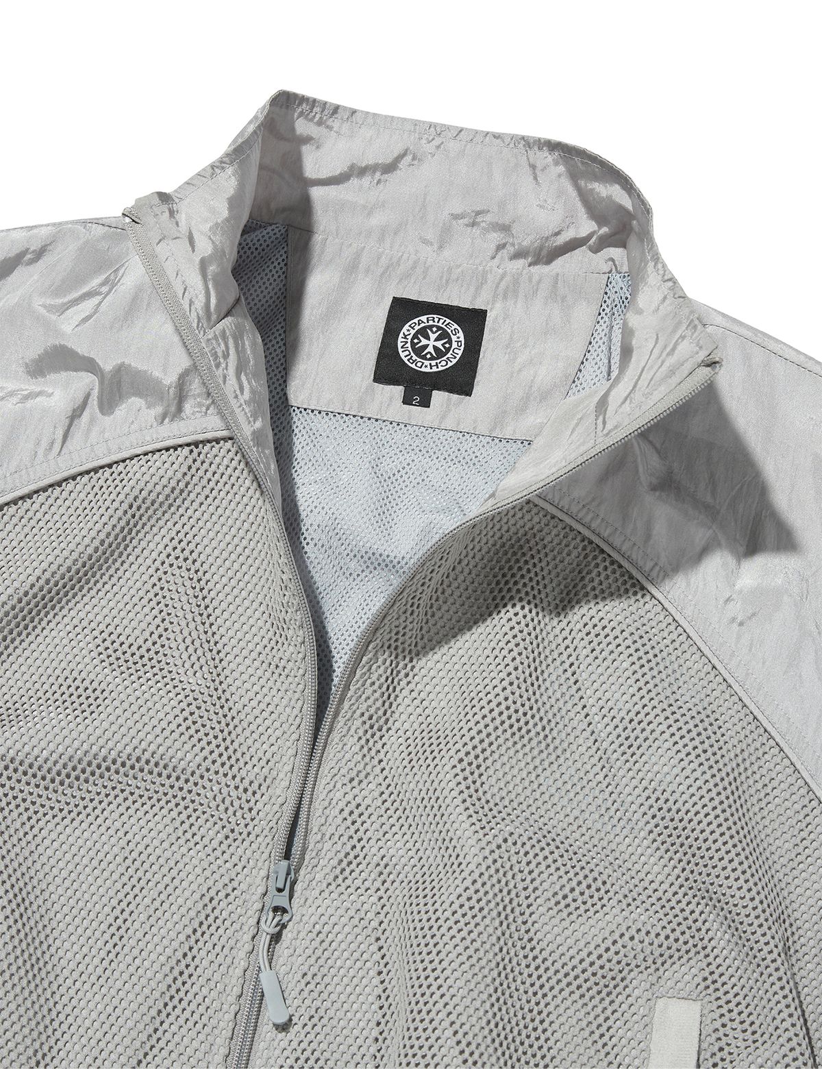 펀치드렁크파티즈(PUNCH DRUNK PARTIES) GhostMark Wind Jacket (GRAY)