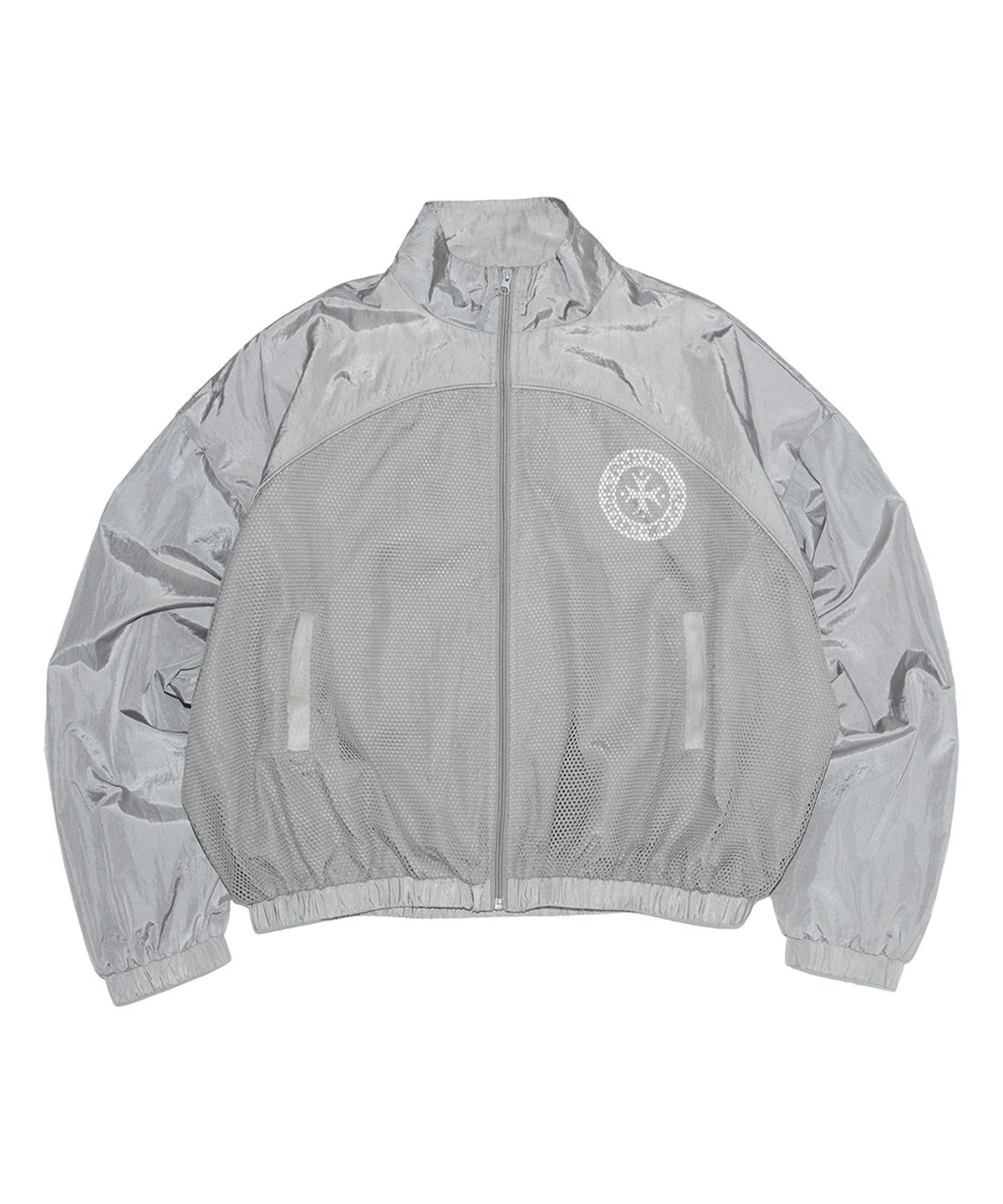 펀치드렁크파티즈(PUNCH DRUNK PARTIES) GhostMark Wind Jacket (GRAY)