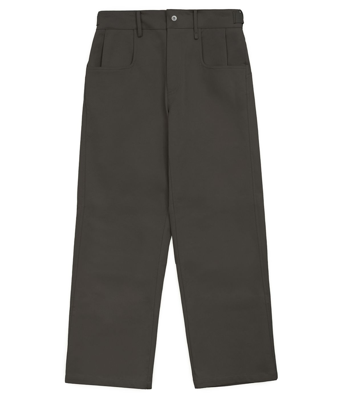 이예(YIYAE) Équilibre Axle Side Strap Trousers Charcoal