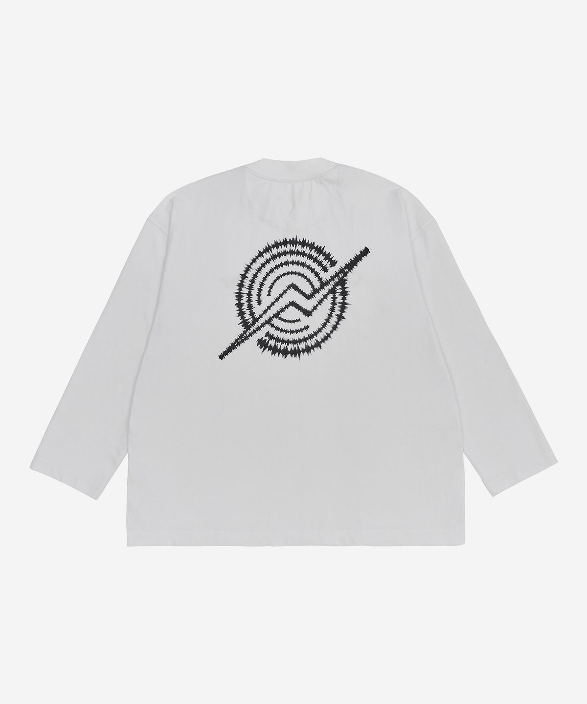 칼라파타르(KALAPATTHAR) KP Signature Logo Loosefit Long Sleeve - WHITE