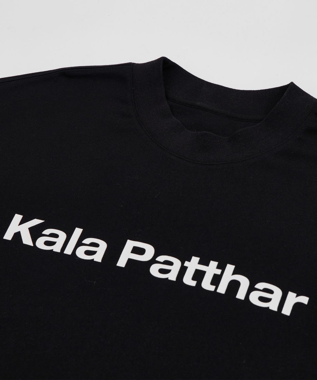 칼라파타르(KALAPATTHAR) KP Signature Logo Loosefit Long Sleeve - BLACK