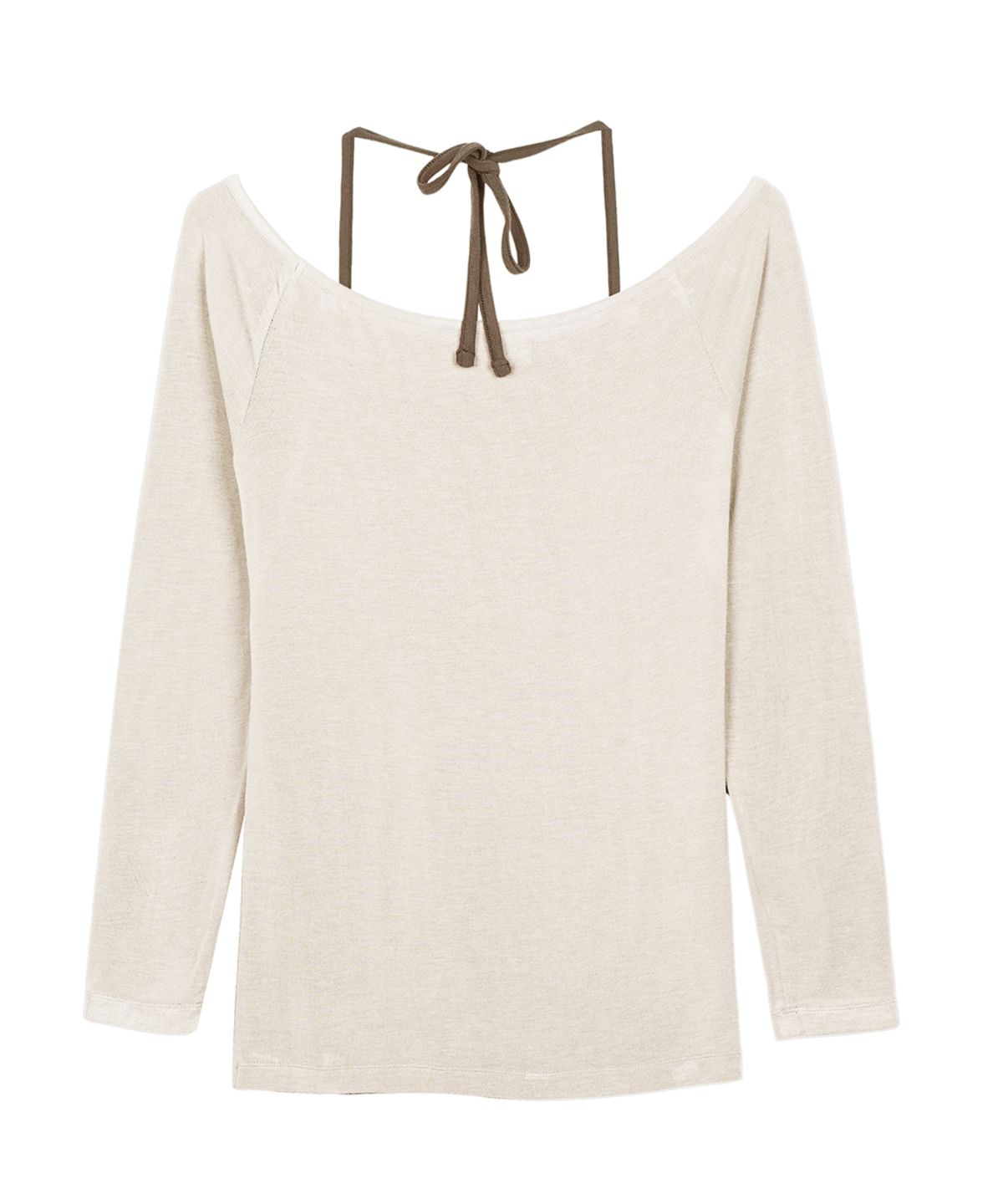 이예(YIYAE) Veil Off Layered Long Sleeve lvory