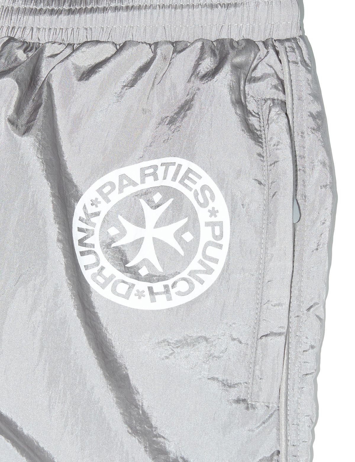 펀치드렁크파티즈(PUNCH DRUNK PARTIES) GhostMark 2-Way Wind Pants (GRAY)