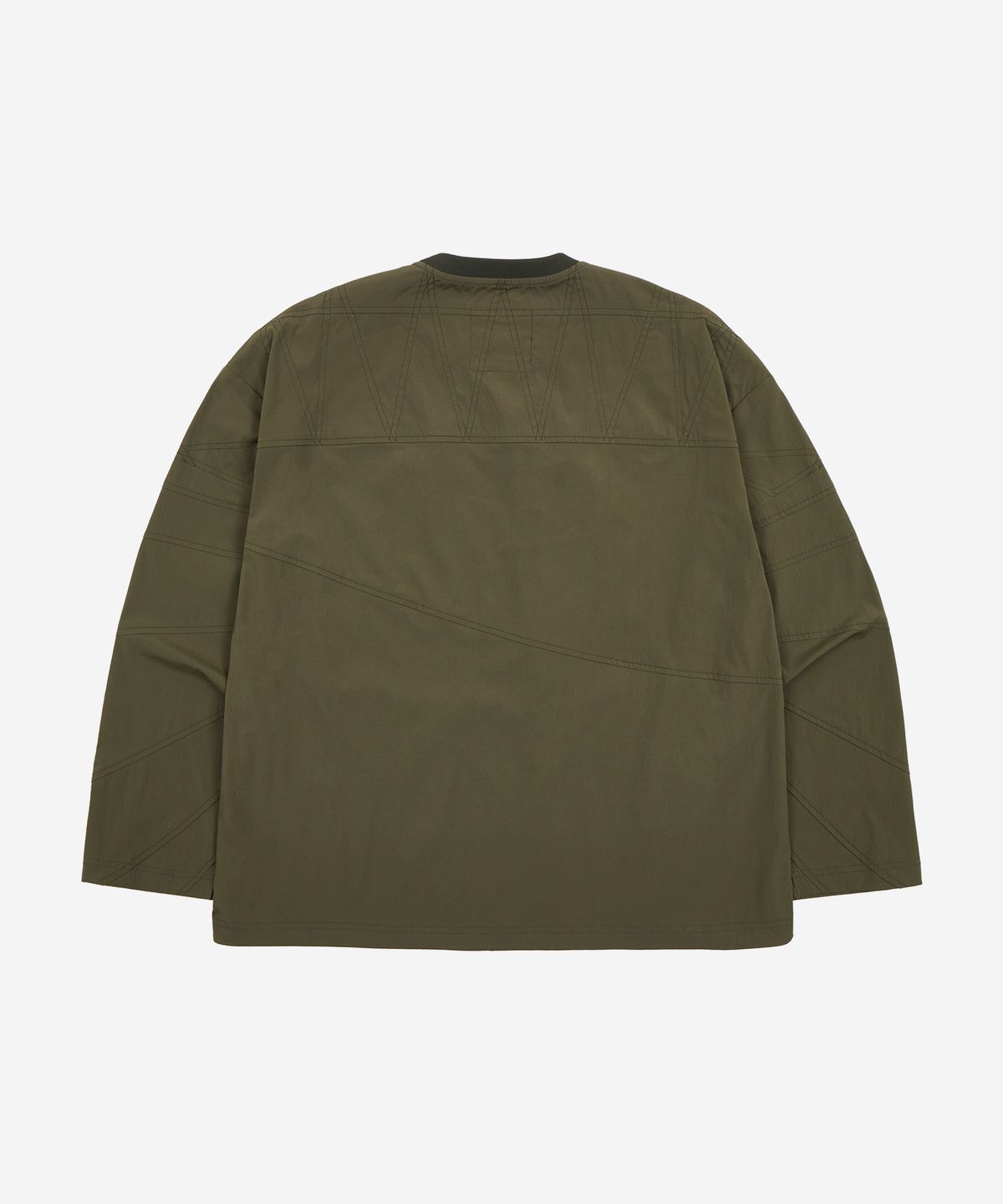 칼라파타르(KALAPATTHAR) Nylon Woven String T-Shirts - KHAKI