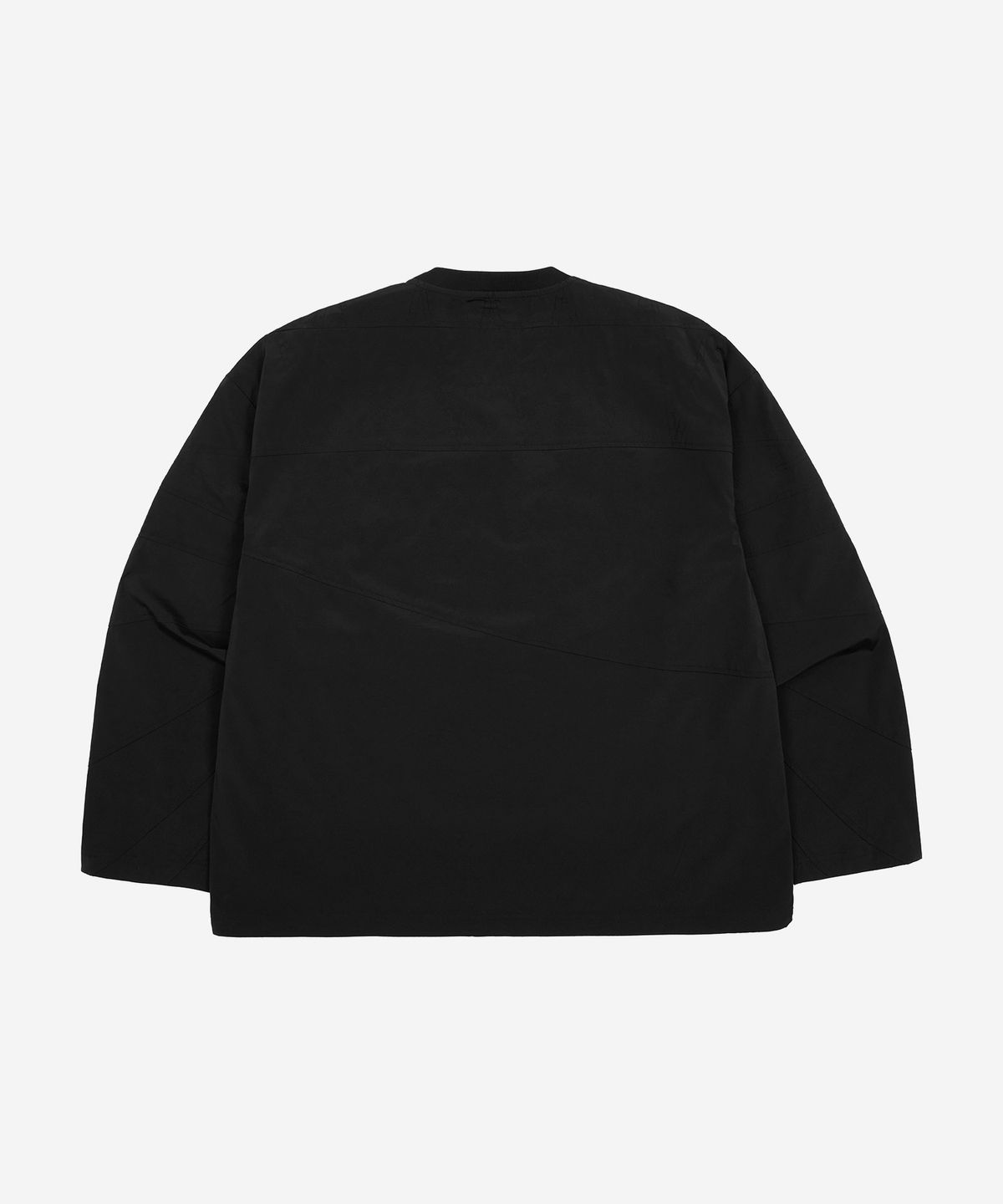 칼라파타르(KALAPATTHAR) Nylon Woven String T-Shirts - BLACK
