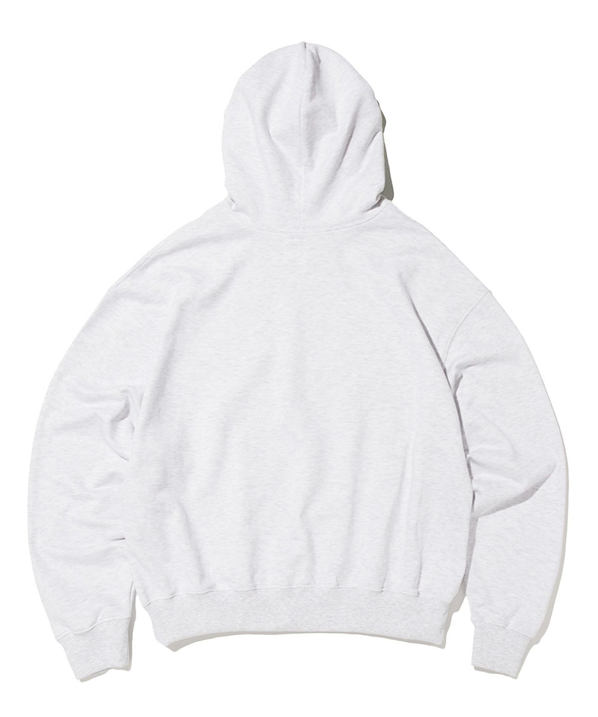 펀치드렁크파티즈(PUNCH DRUNK PARTIES) SHG Seal Oversized Hoodie (MELANGE WHITE)