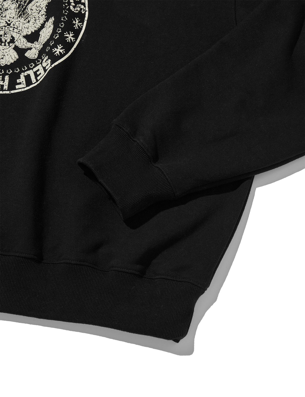 펀치드렁크파티즈(PUNCH DRUNK PARTIES) SHG Seal Oversized Hoodie (BLACK)