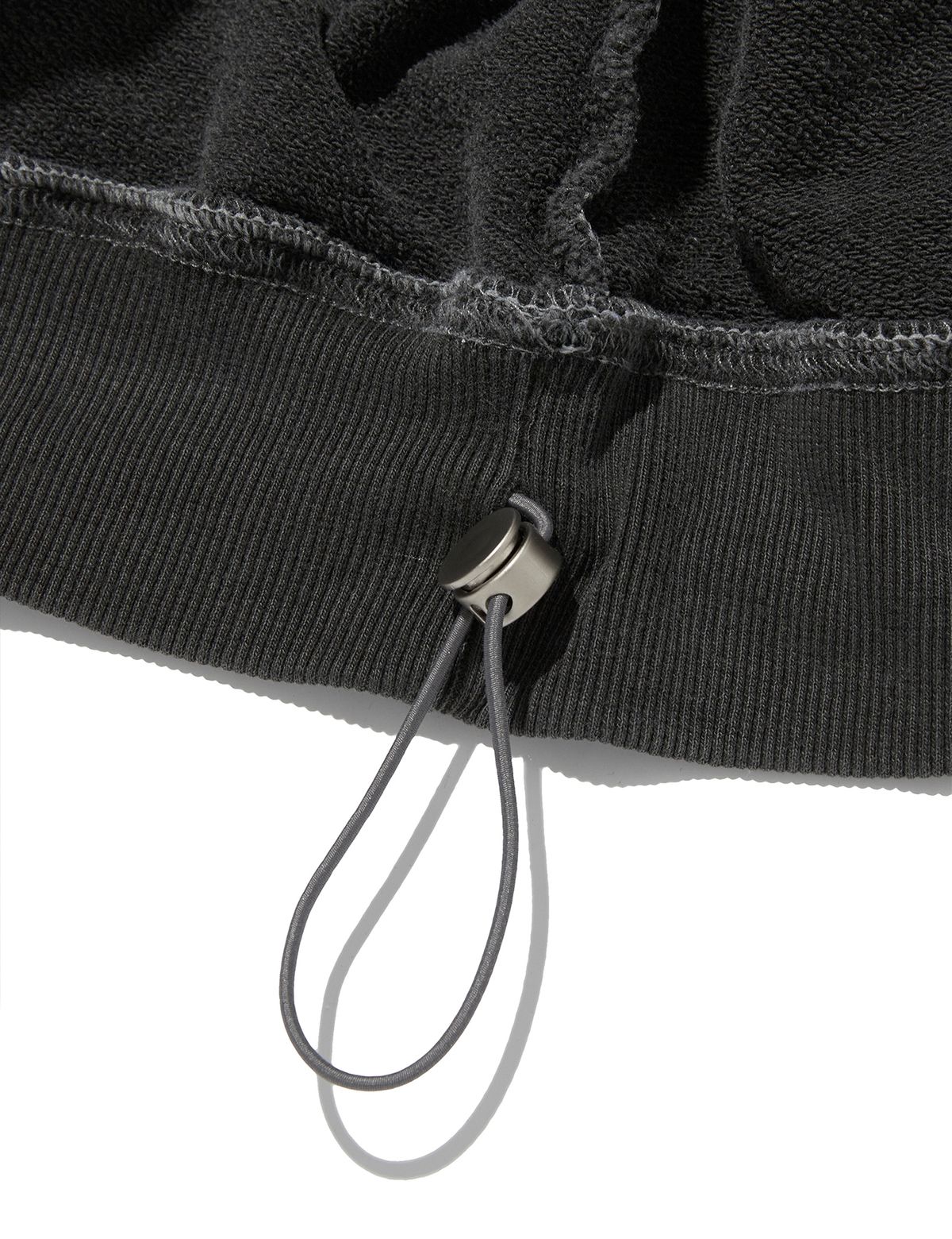 펀치드렁크파티즈(PUNCH DRUNK PARTIES) Dovey Dovey Garment Dyed Hoodie (CHARCOAL)