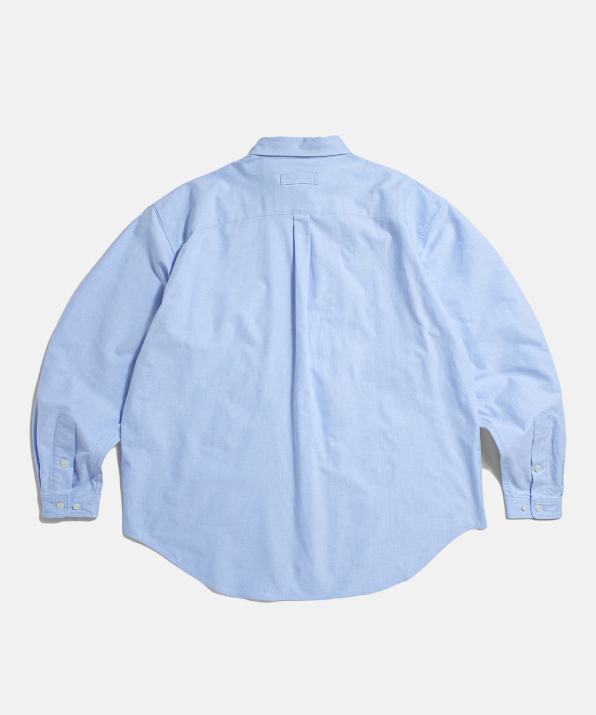 에스피오나지(ESPIONAGE) Double Pocket Oxford Shirt Blue