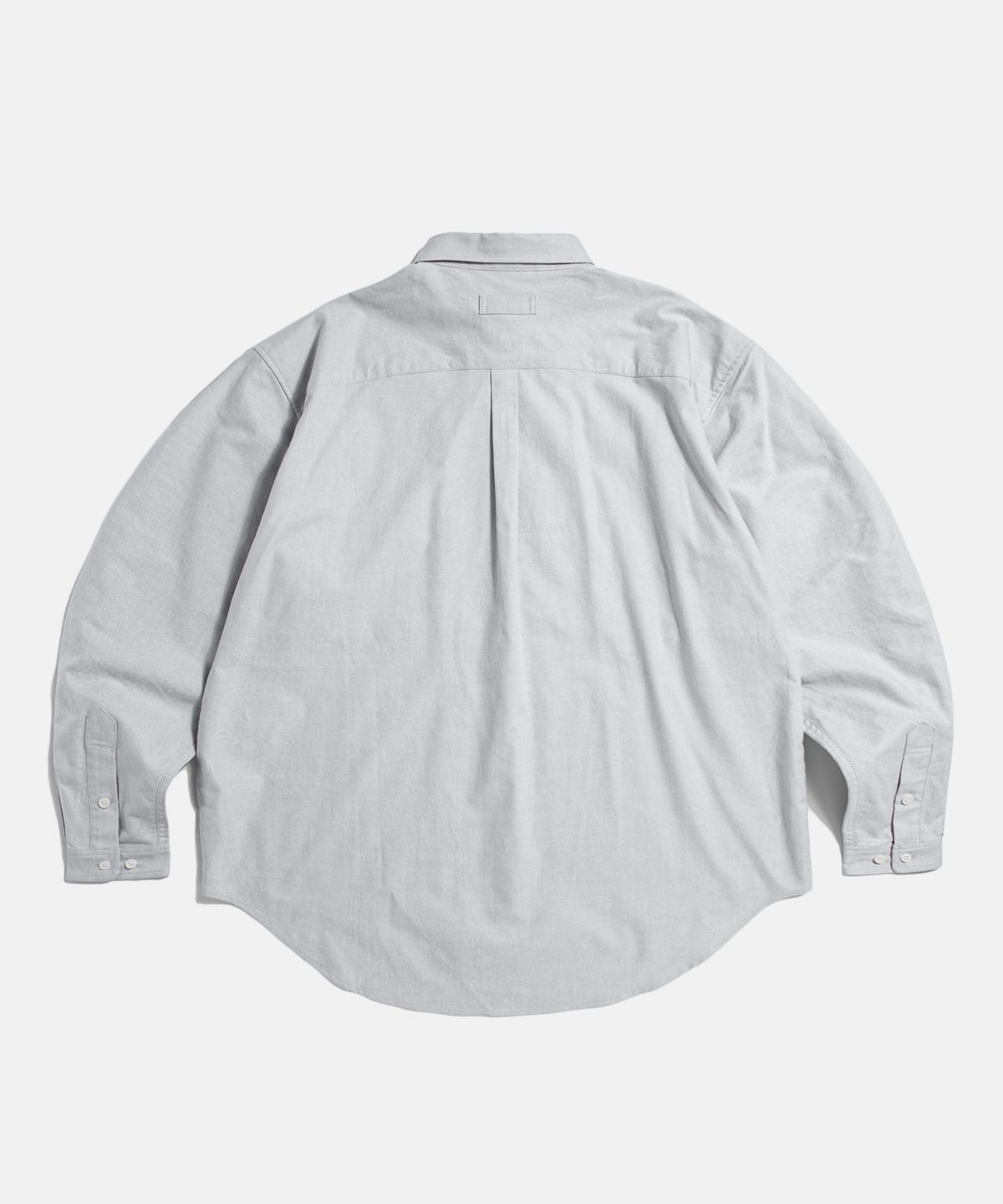 에스피오나지(ESPIONAGE) Double Pocket Oxford Shirt Light Grey