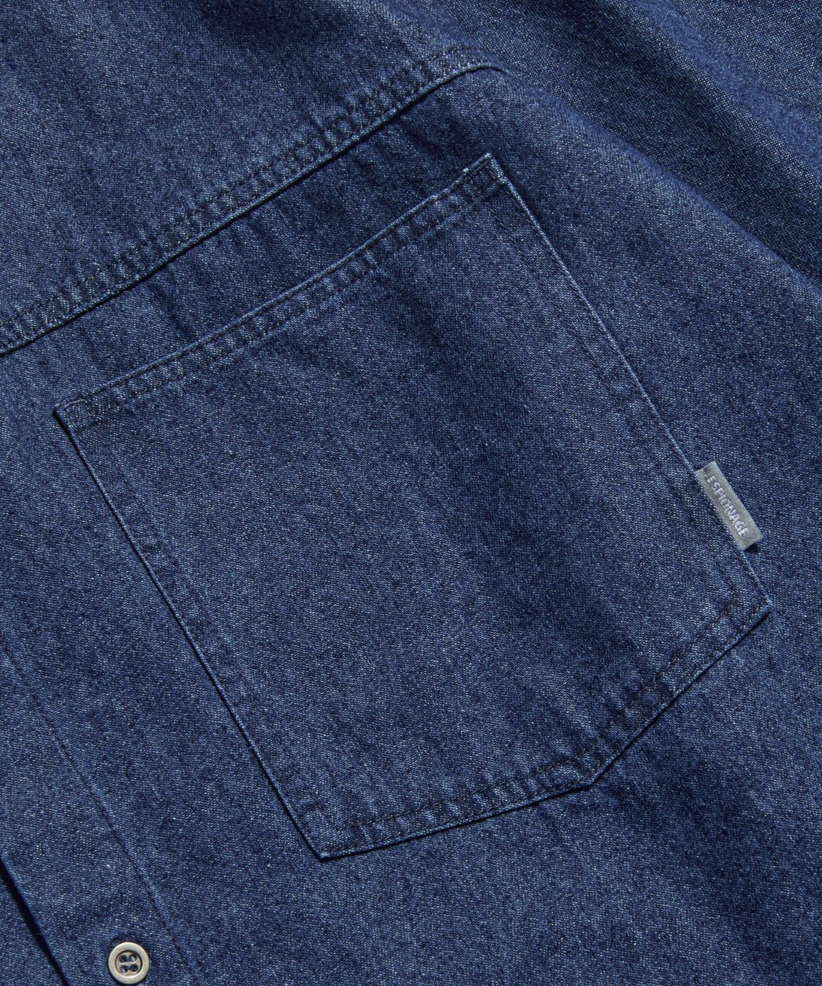 에스피오나지(ESPIONAGE) Denim Comfy Shirt Mid Indigo