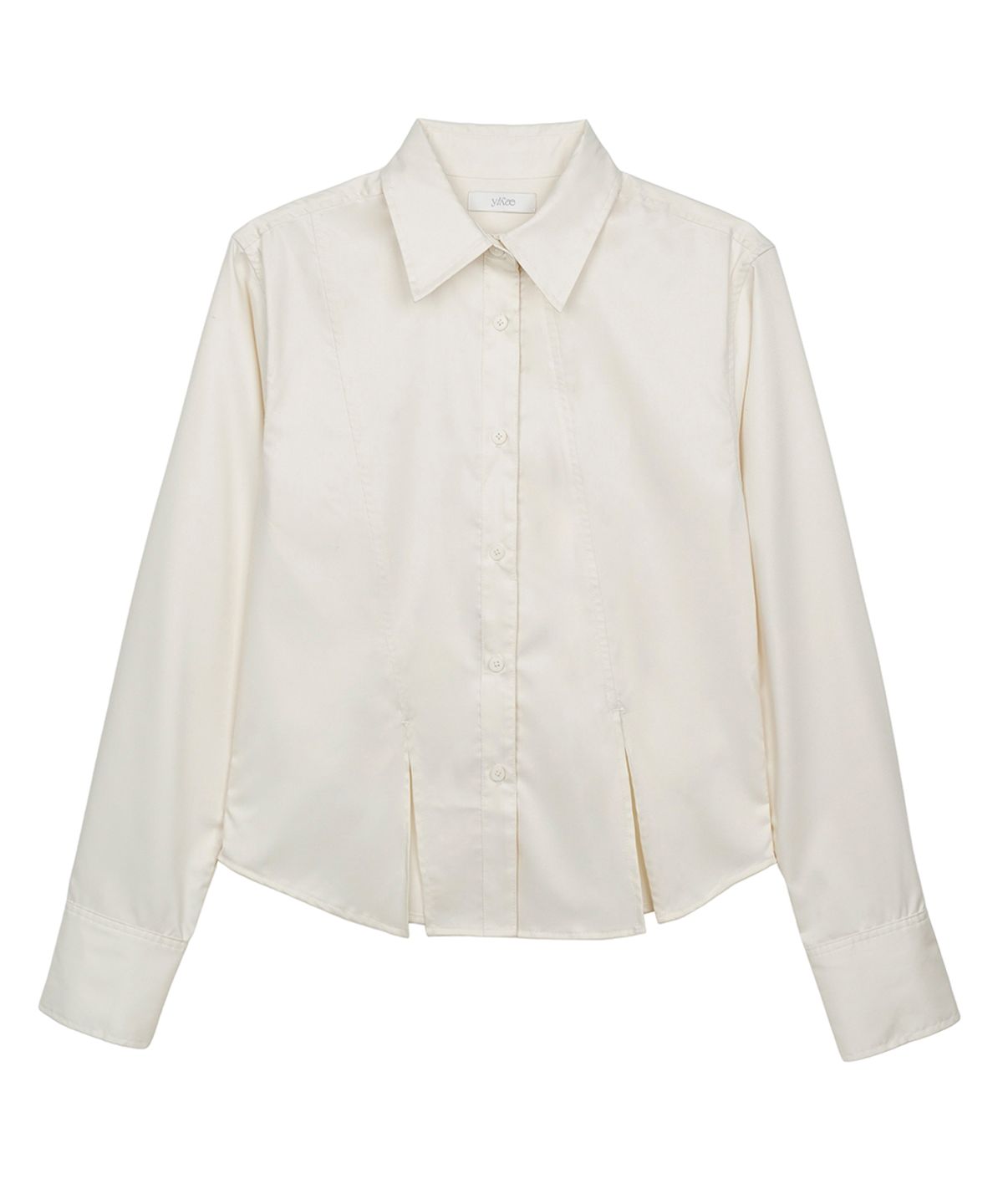이예(YIYAE) Sienne Slitline Slim Shirt Ivory