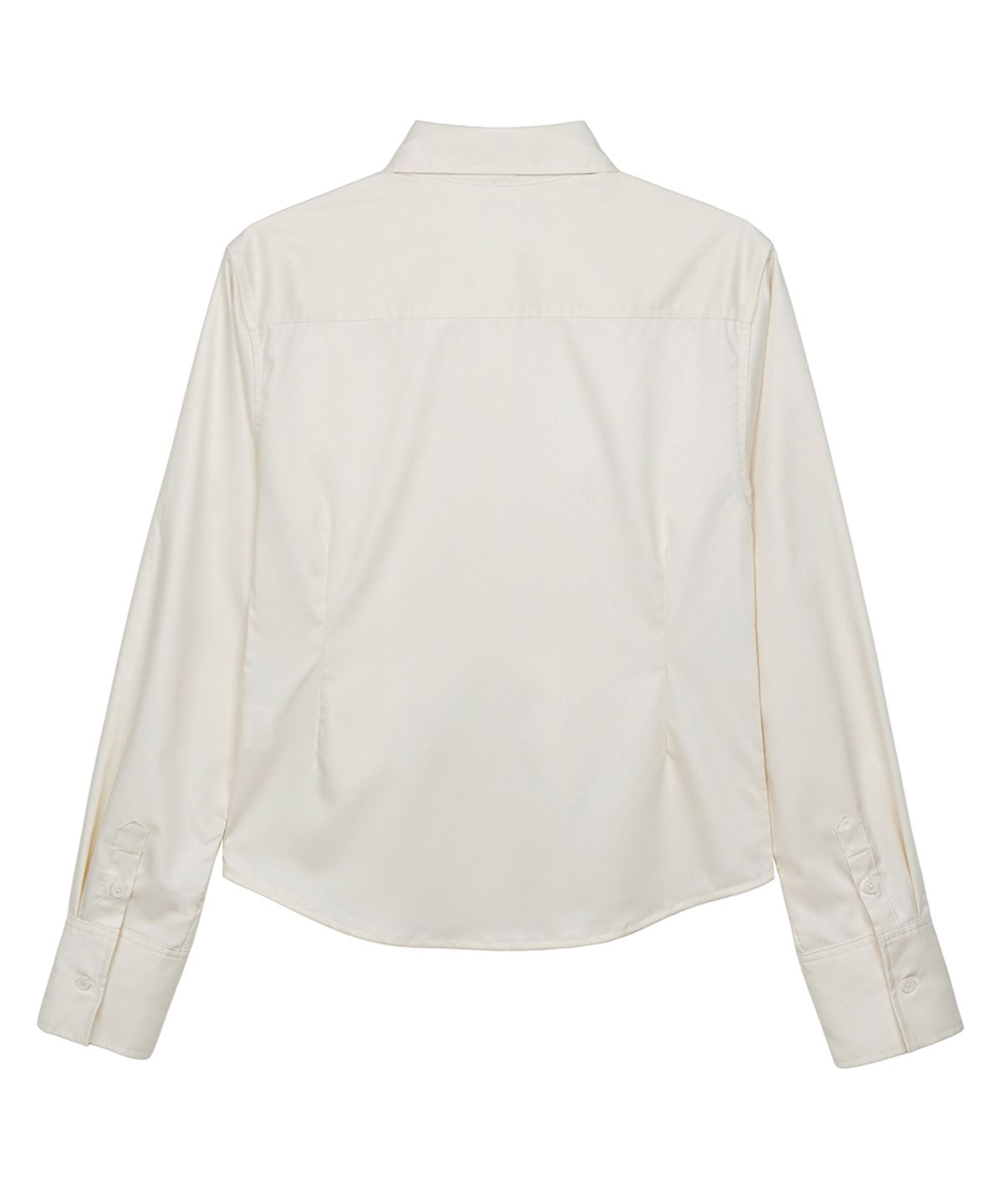 이예(YIYAE) Sienne Slitline Slim Shirt Ivory