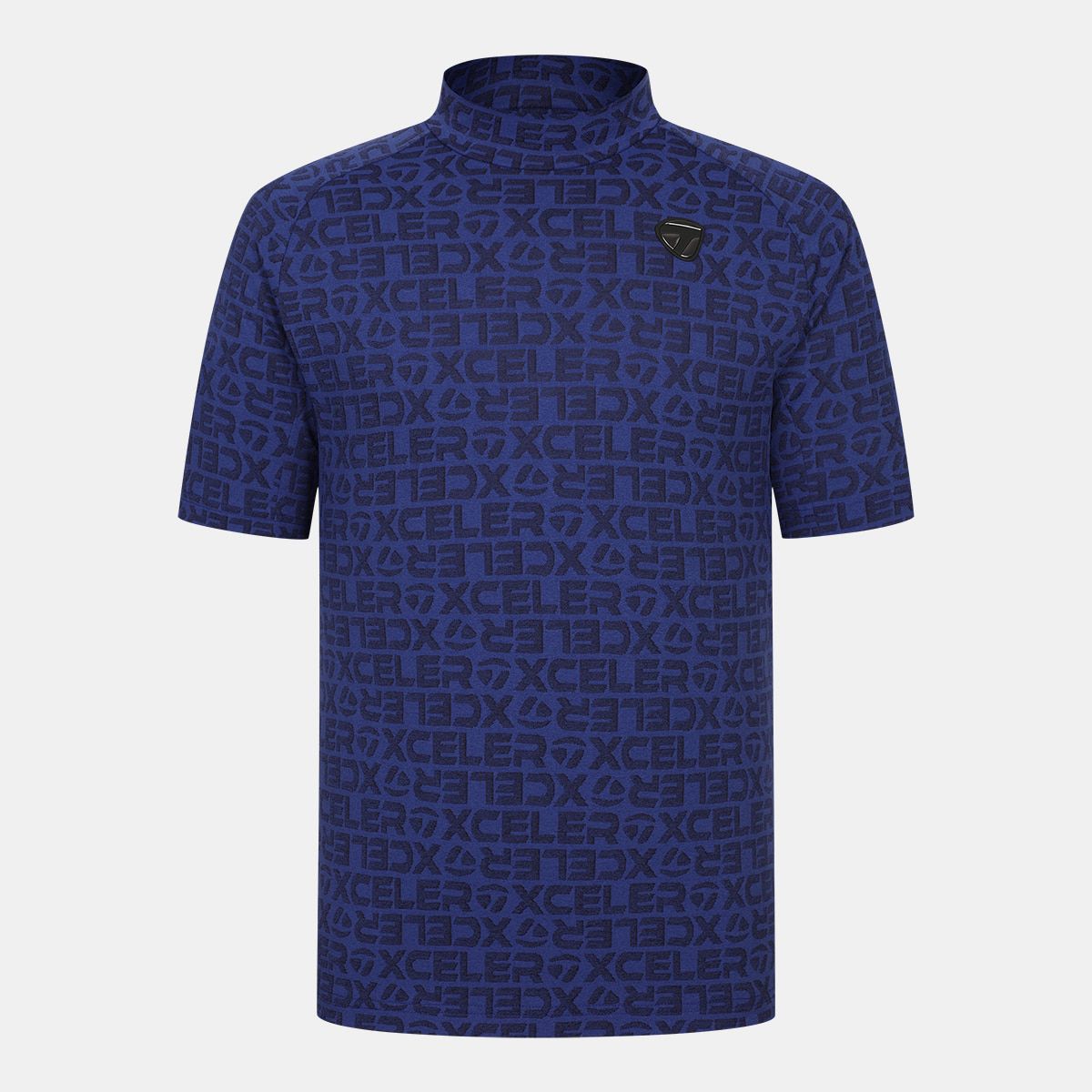 테일러메이드 어패럴(TAYLORMADE APPAREL) 남성 자카드 하이넥 티셔츠 TTO-21HG47-907