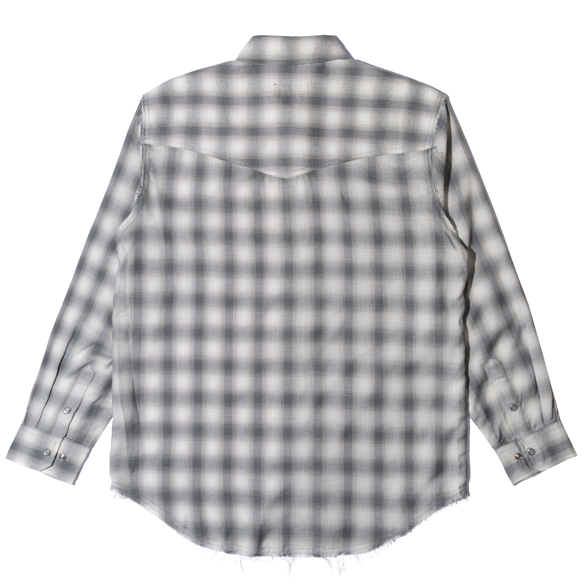 조거쉬(JOEGUSH) Kurt 3 Flannel Shirt (Grey)